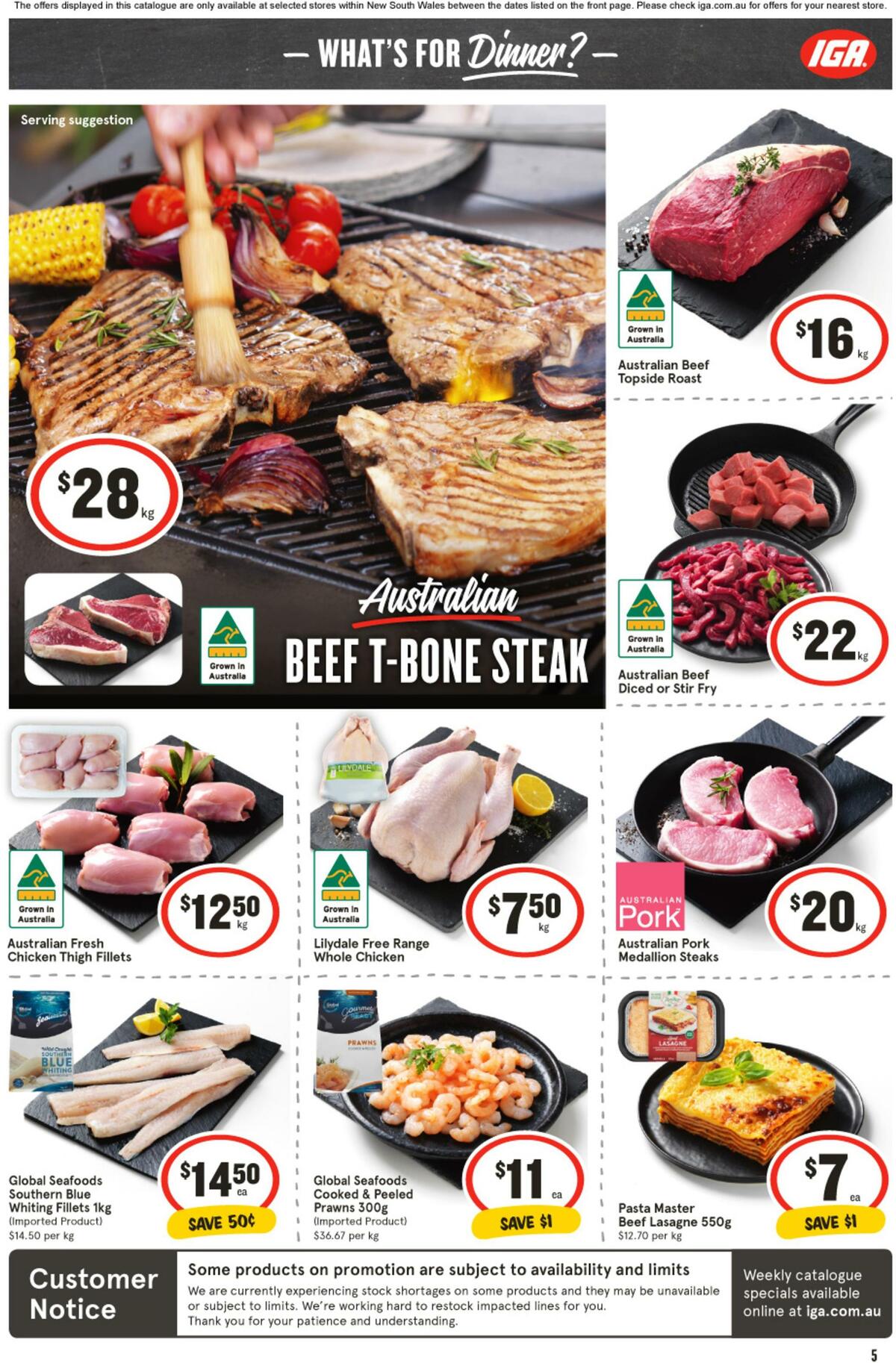 IGA Catalogues from 31 May
