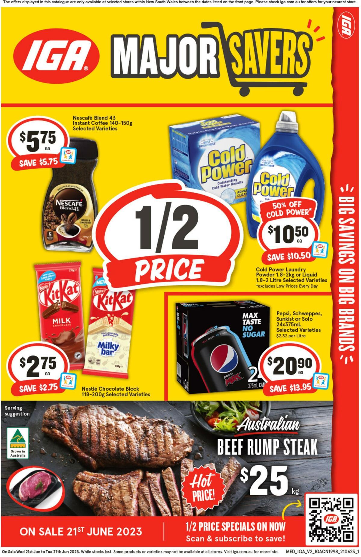 IGA Catalogues from 21 June