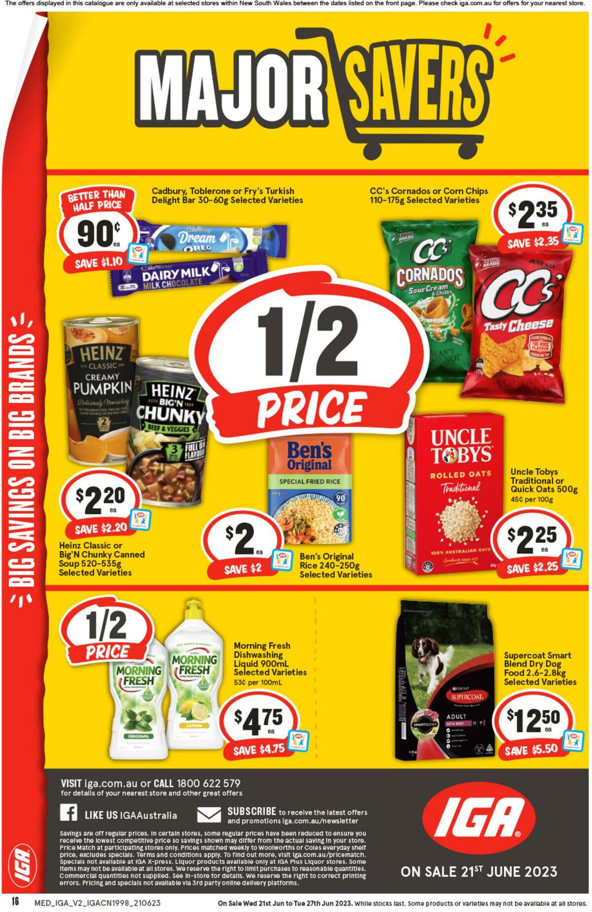 IGA Catalogues from 21 June