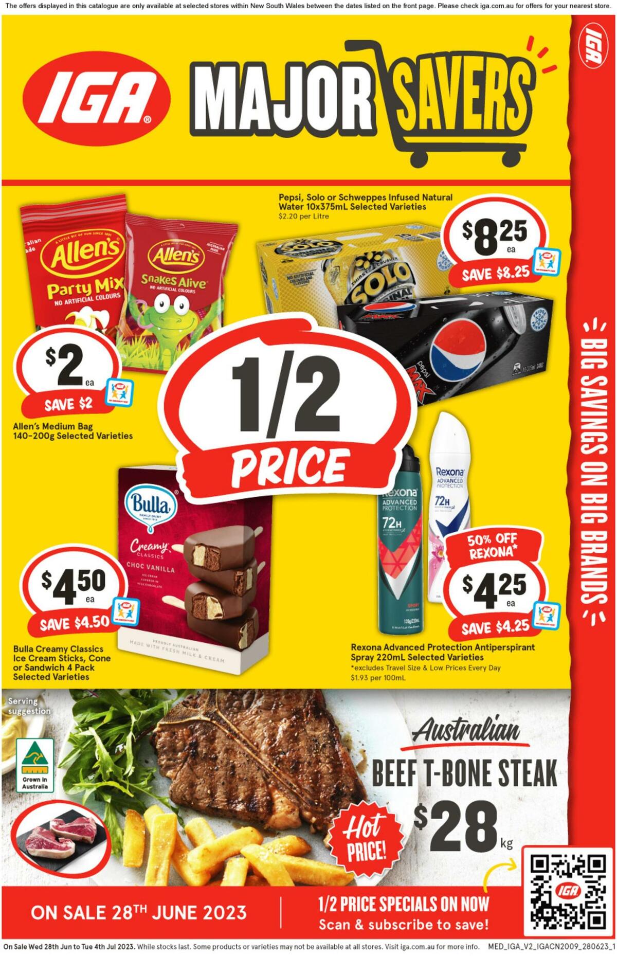 IGA Catalogues from 28 June