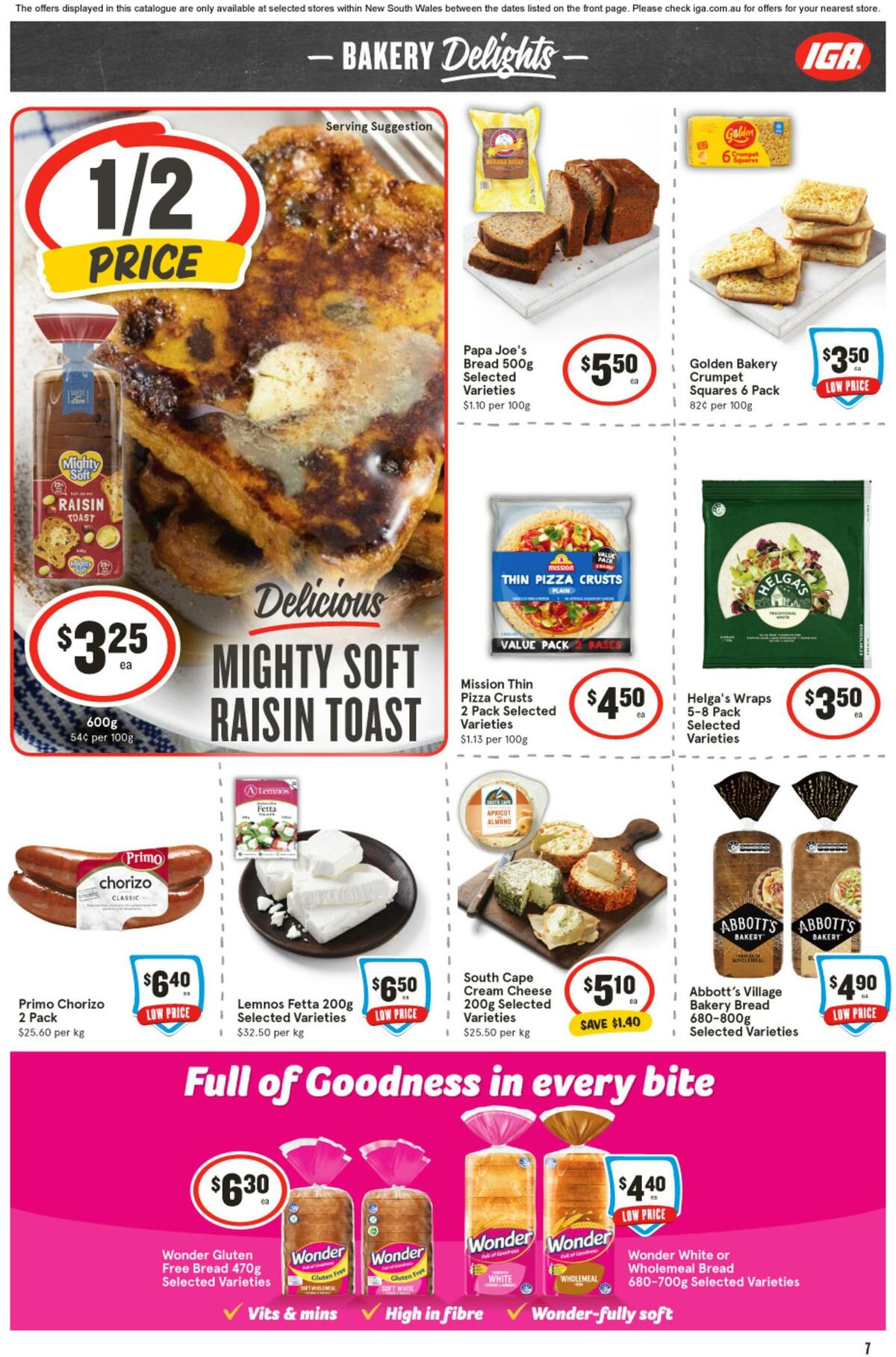 IGA Catalogues from 28 June