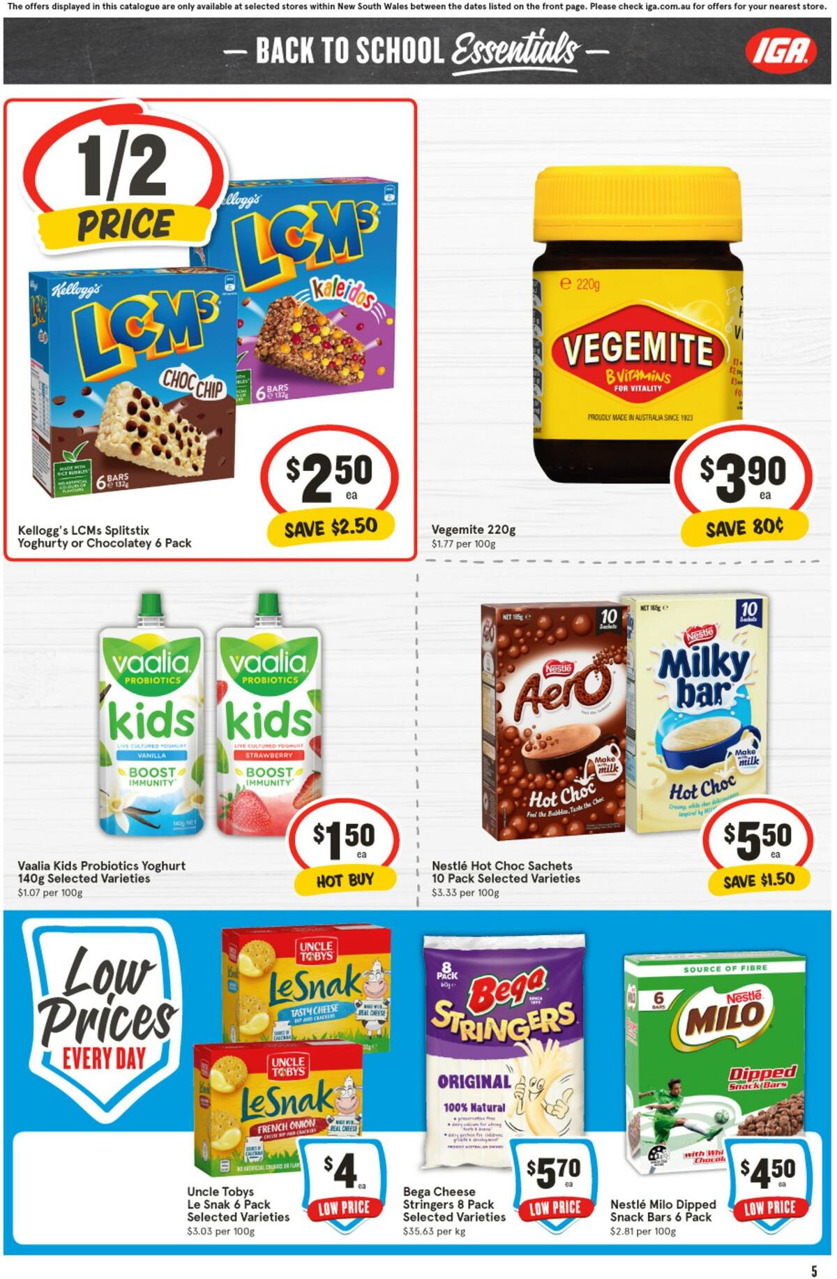 IGA Catalogues from 12 July