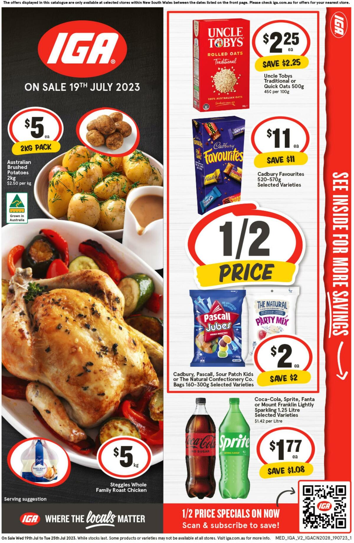 IGA Catalogues from 19 July