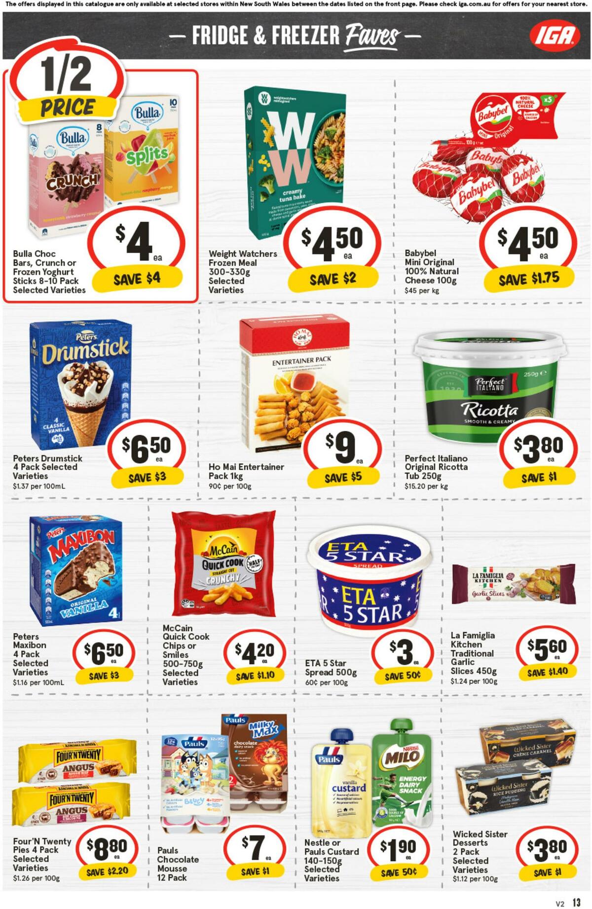 IGA Catalogues from 19 July