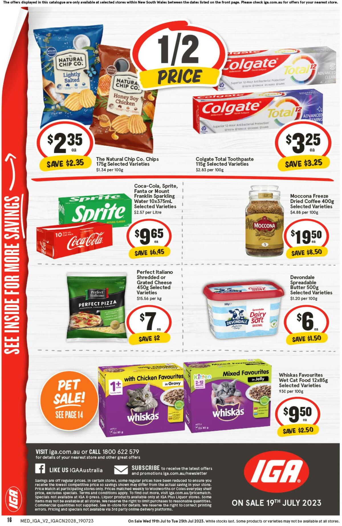 IGA Catalogues from 19 July