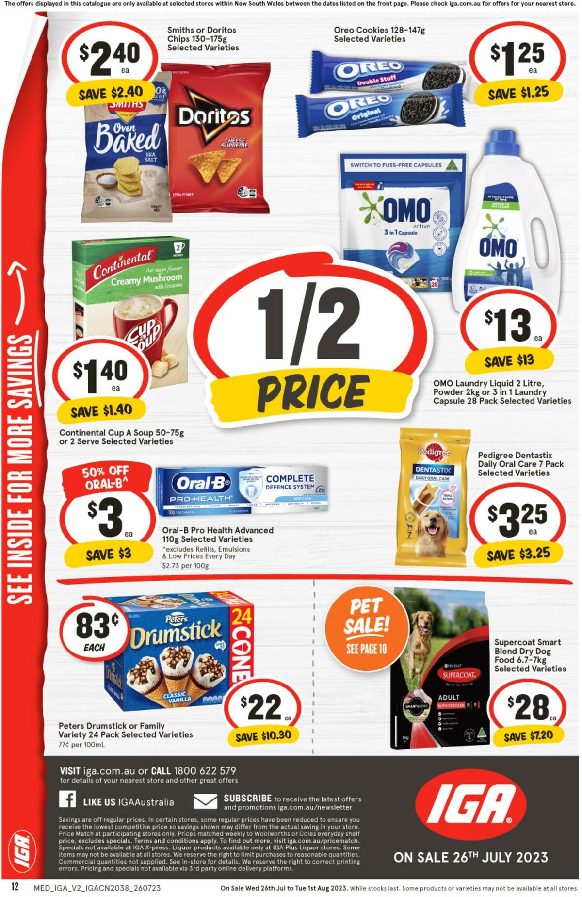 IGA Catalogues from 26 July