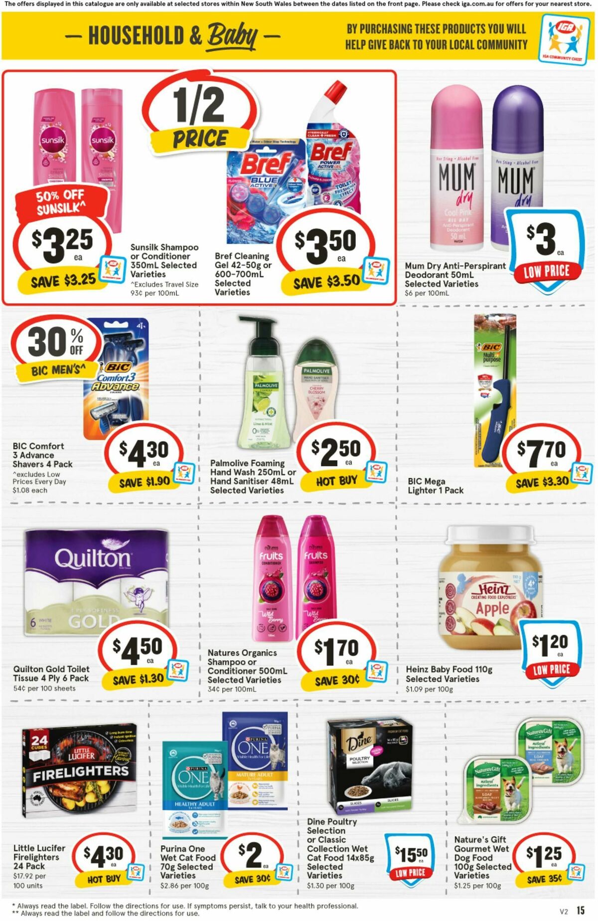 IGA Catalogues from 2 August