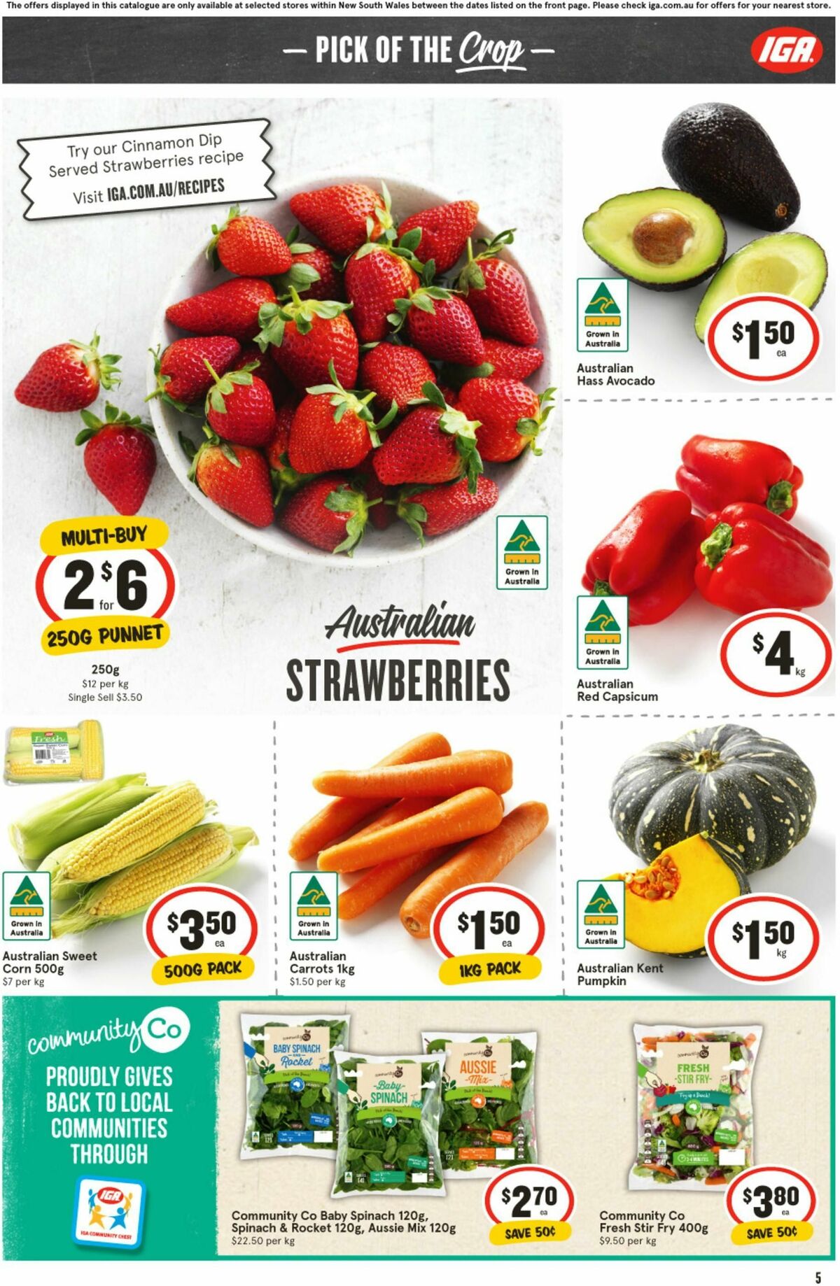 IGA Catalogues from 2 August