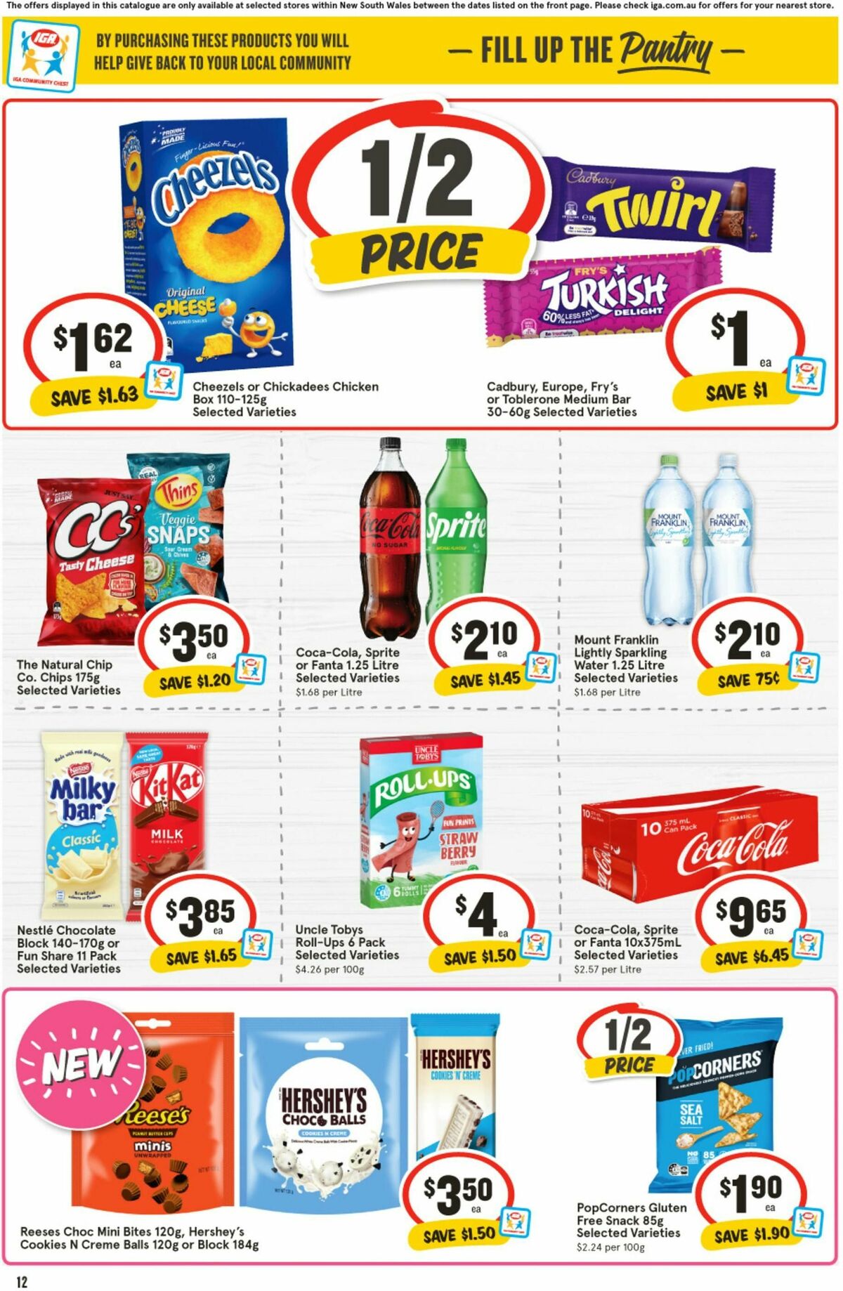 IGA Catalogues from 2 August
