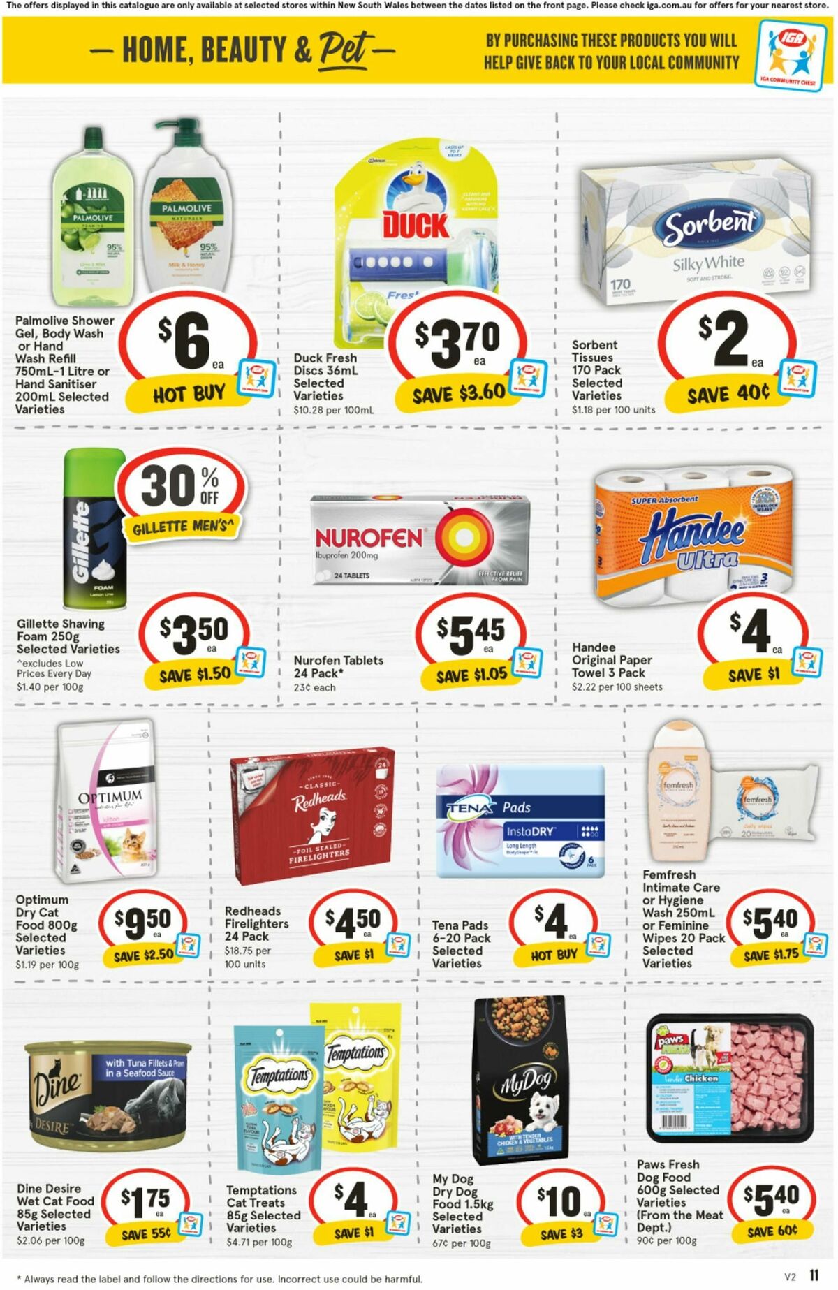 IGA Catalogues from 9 August