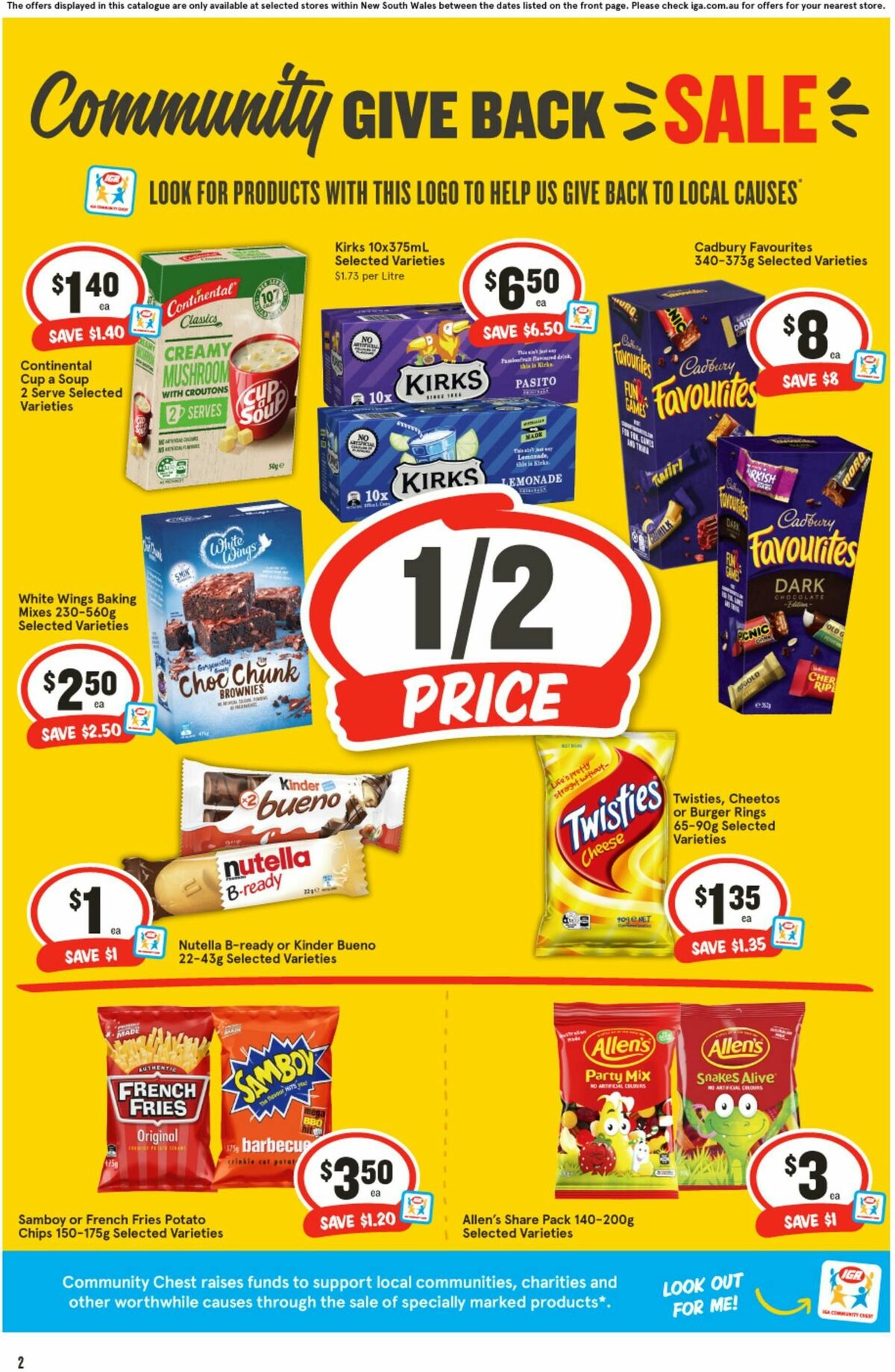 IGA Catalogues from 9 August