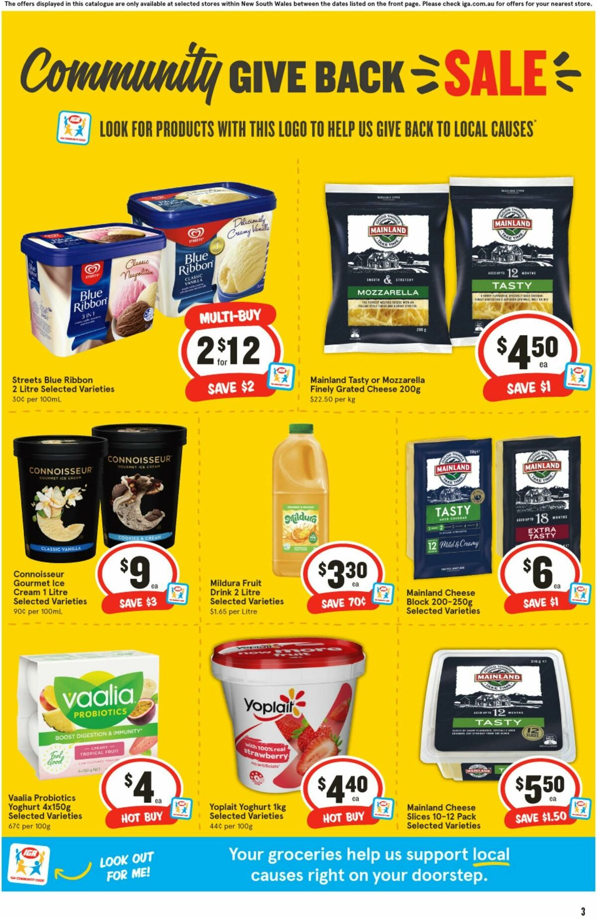 IGA Catalogues from 9 August