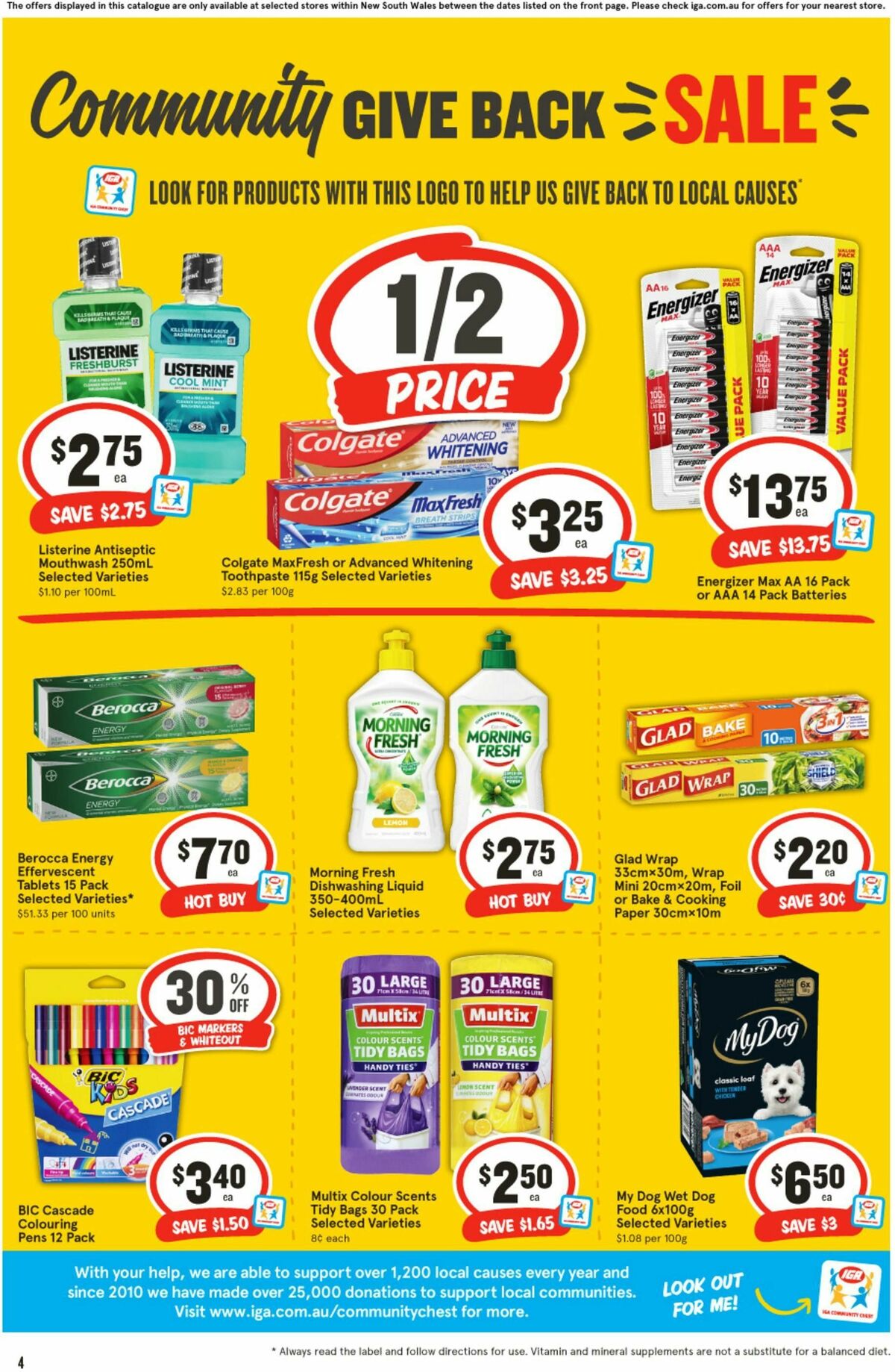 IGA Catalogues from 9 August