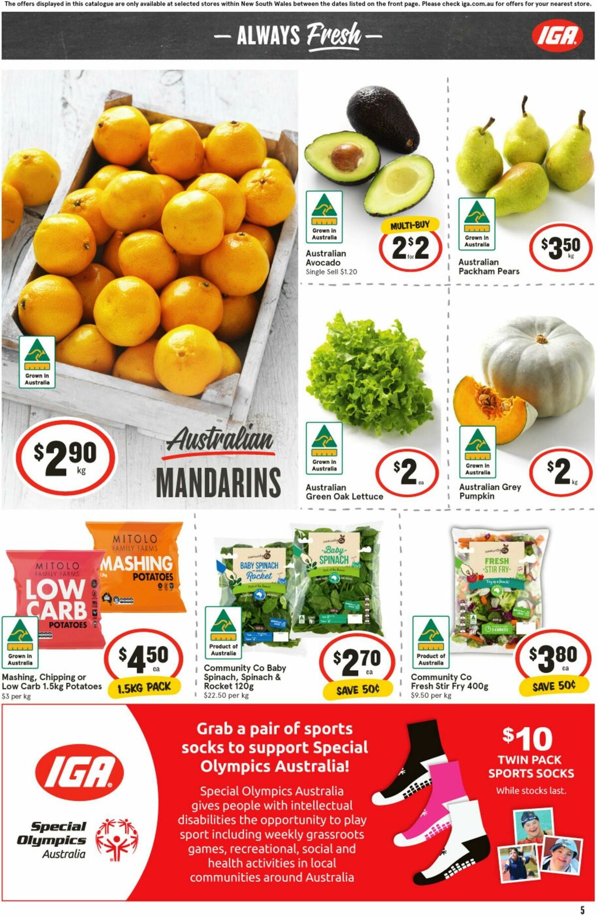 IGA Catalogues from 16 August