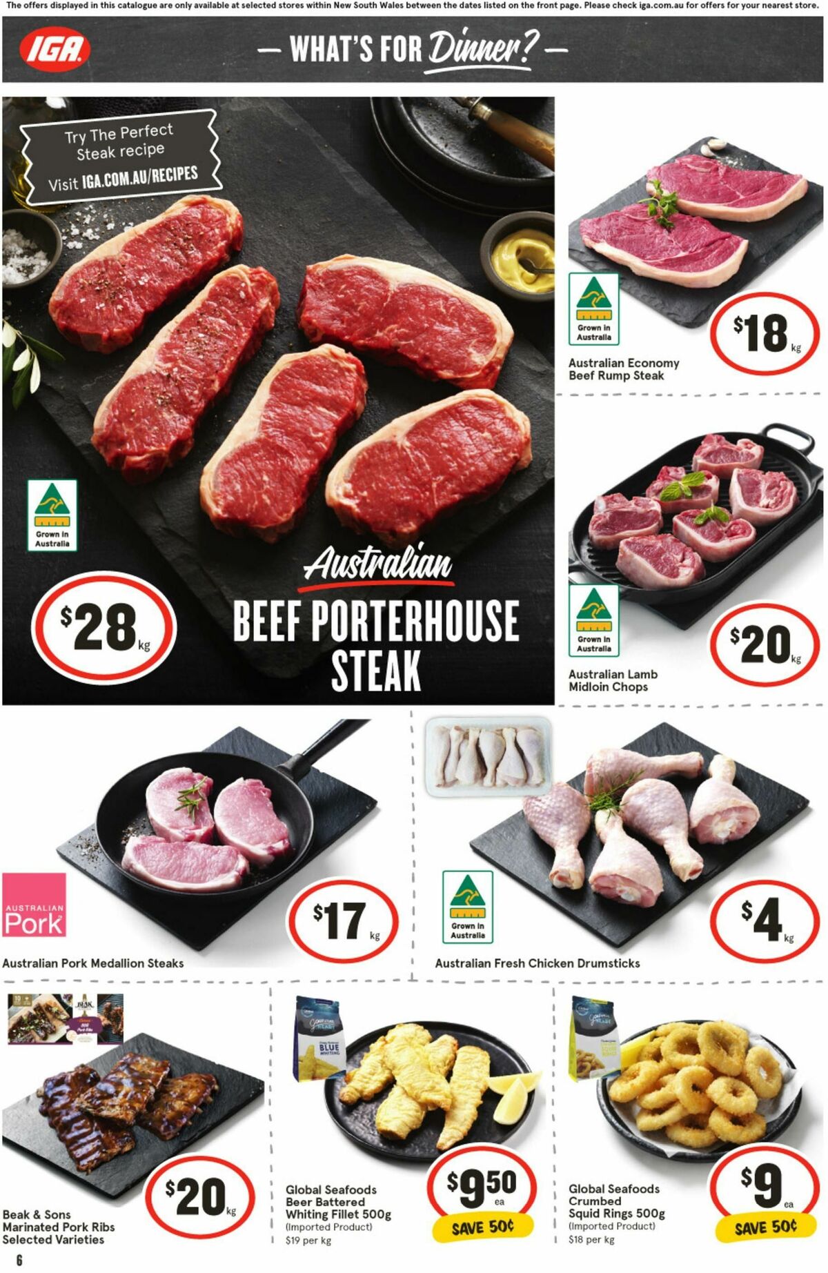 IGA Catalogues from 16 August