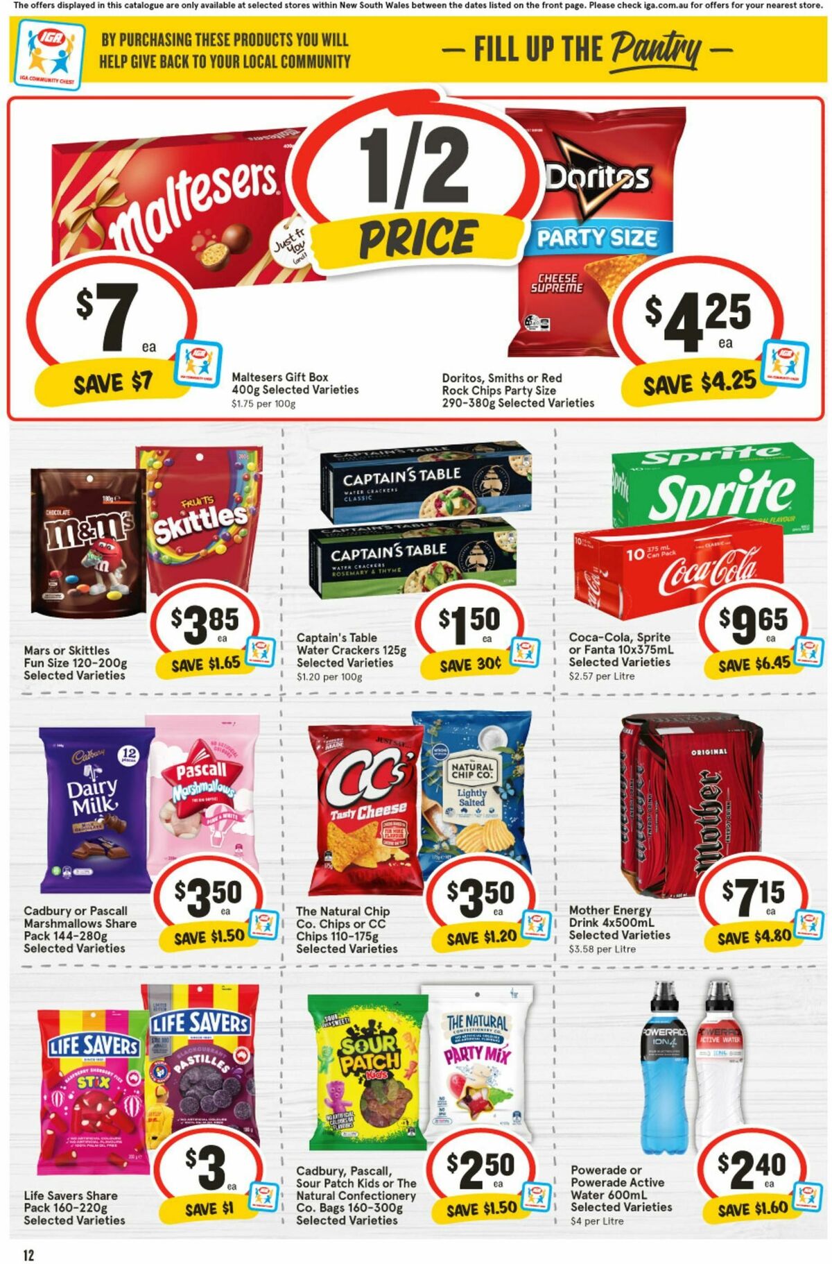 IGA Catalogues from 16 August