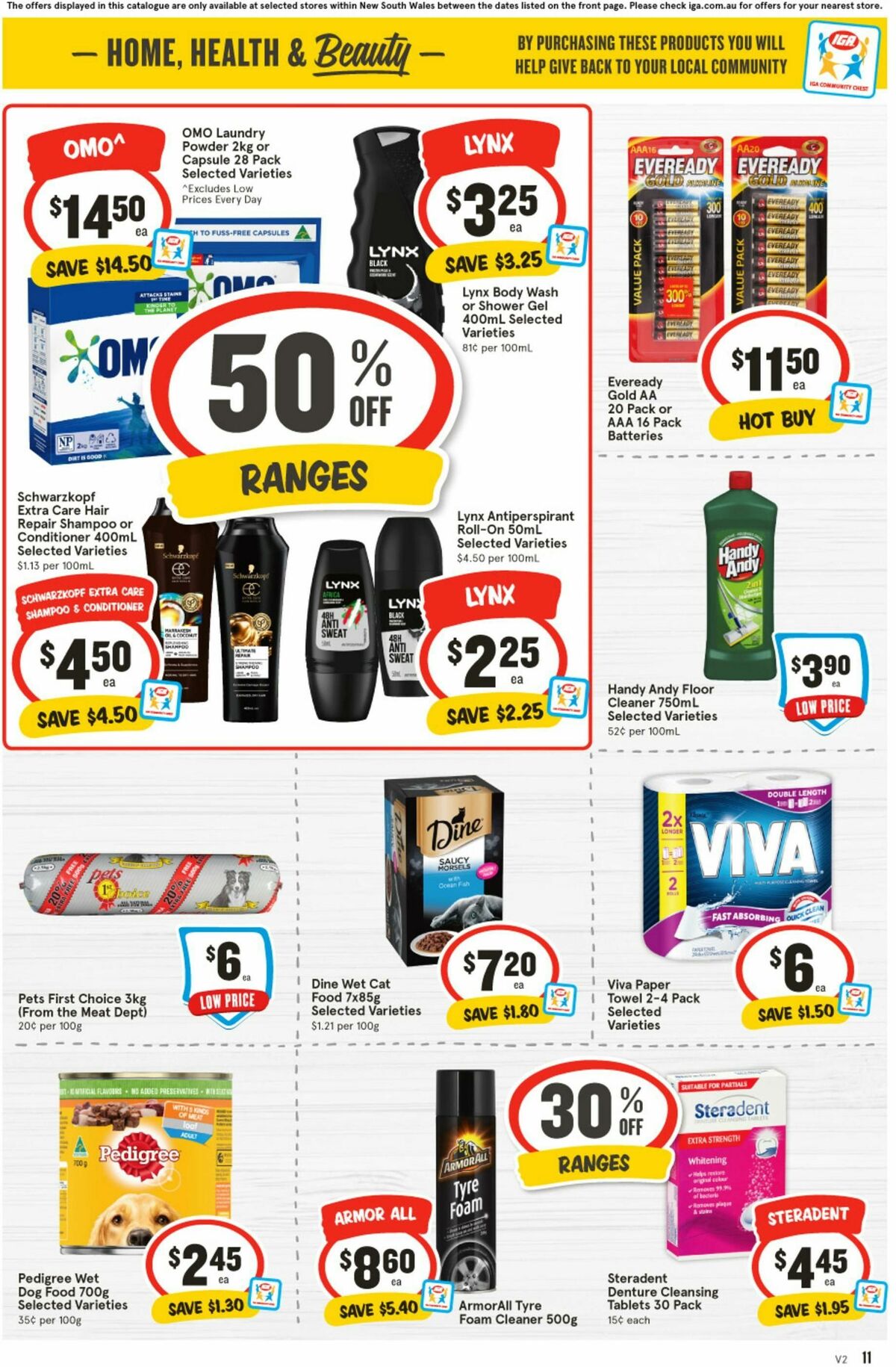 IGA Catalogues from 23 August