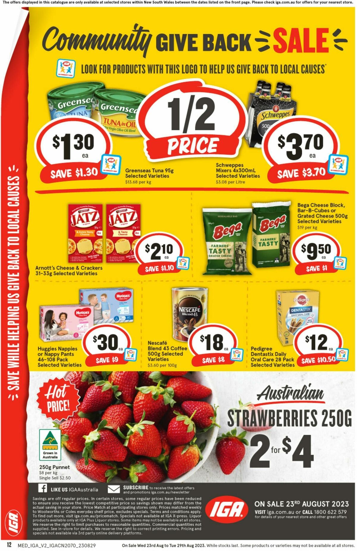 IGA Catalogues from 23 August