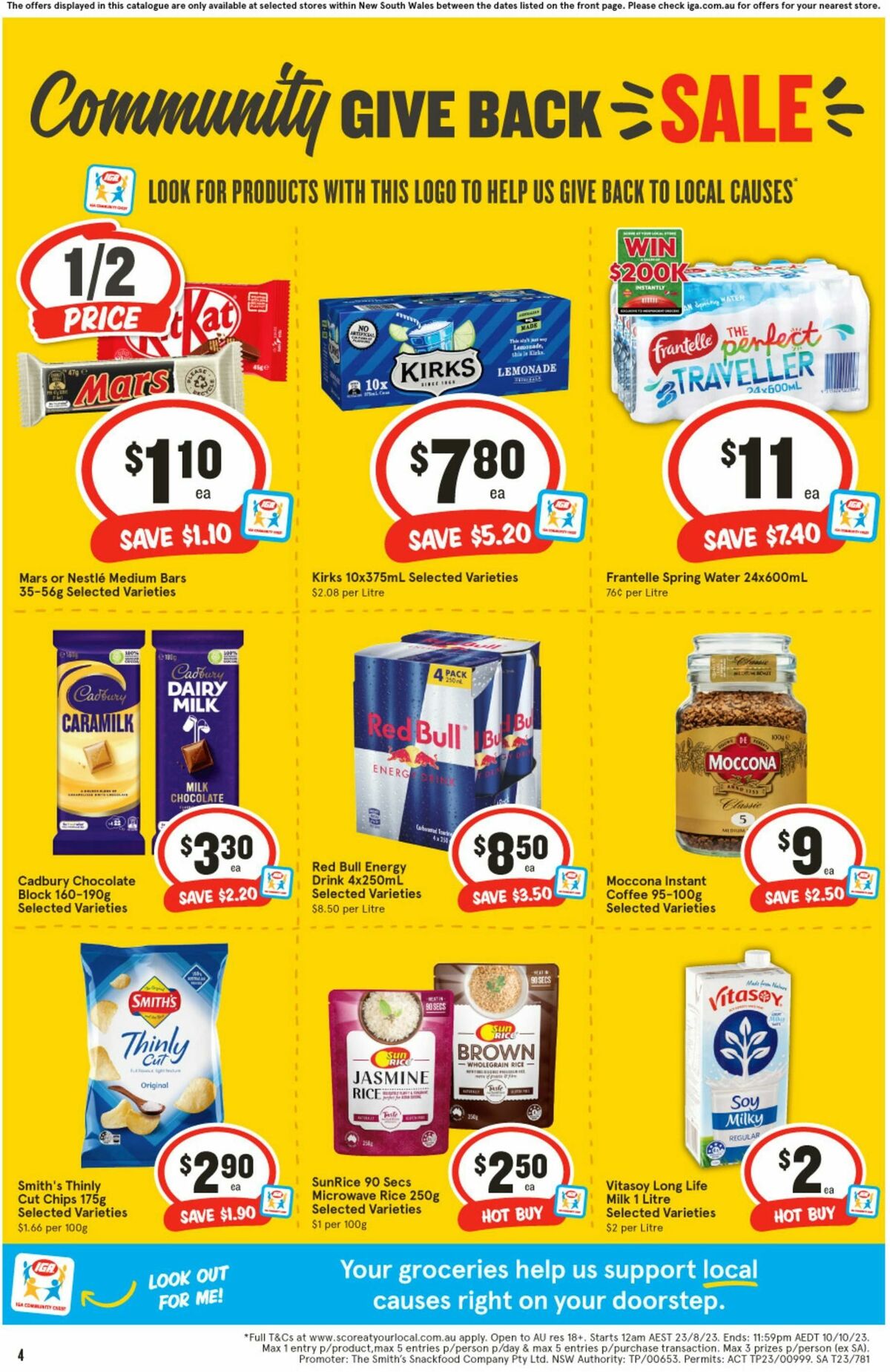 IGA Catalogues from 23 August