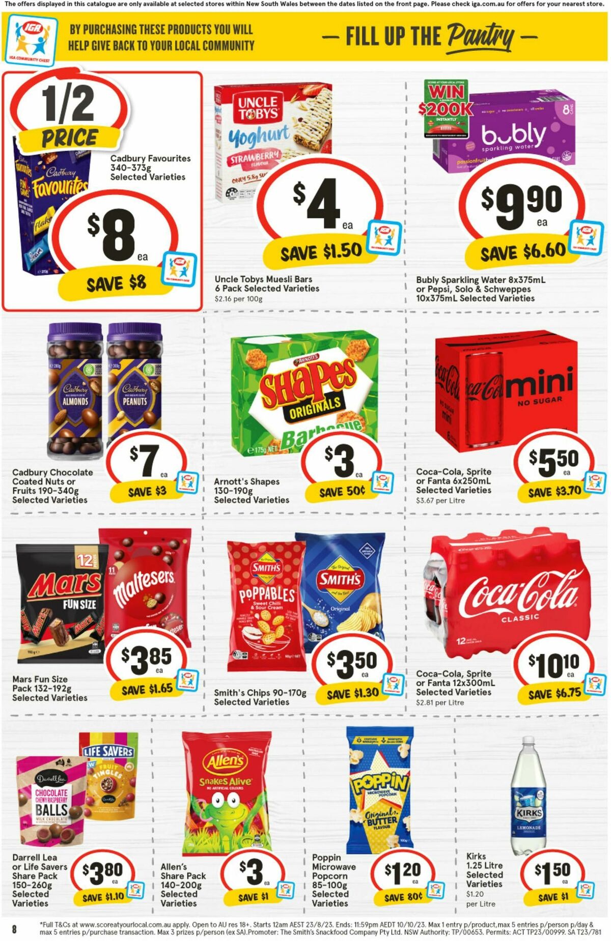 IGA Catalogues from 23 August