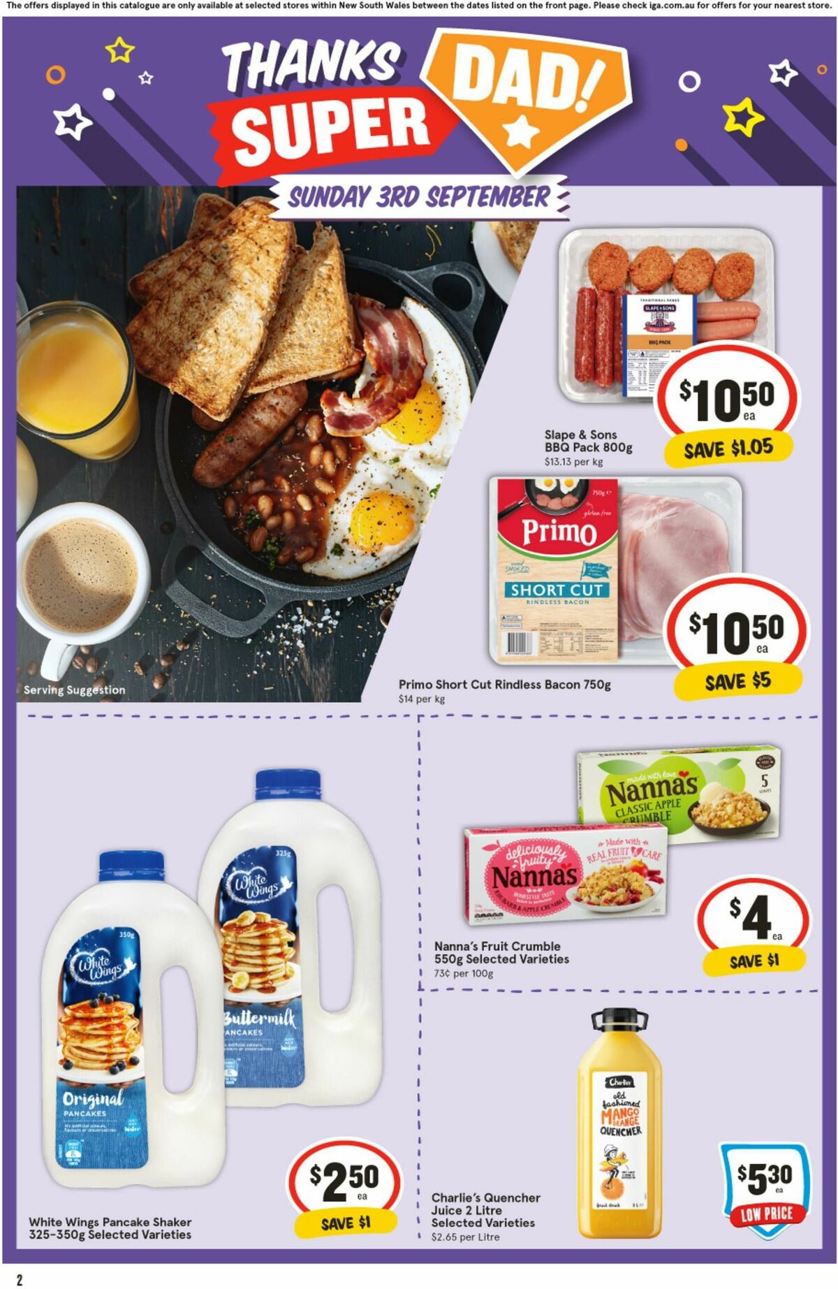 IGA Catalogues from 30 August
