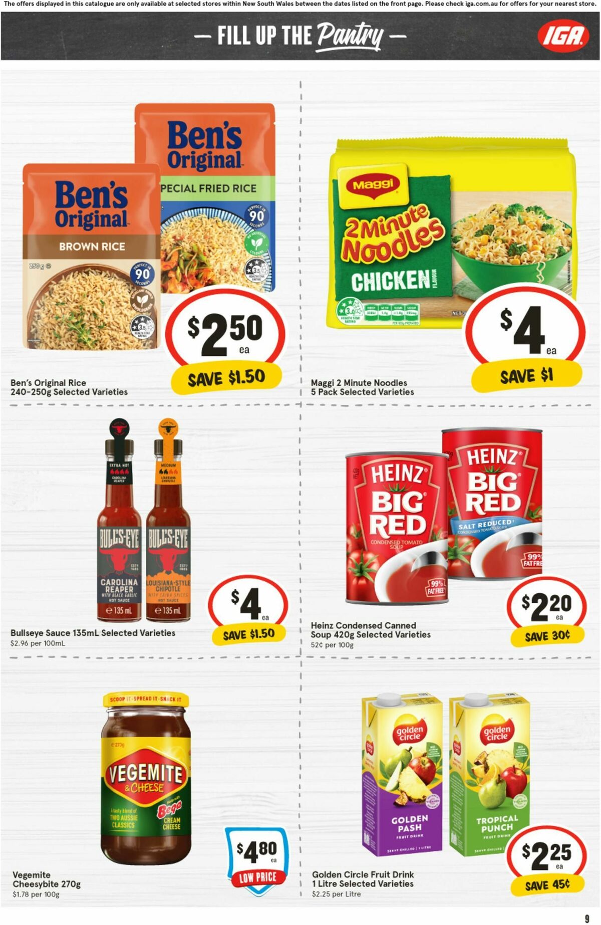 IGA Catalogues from 20 September