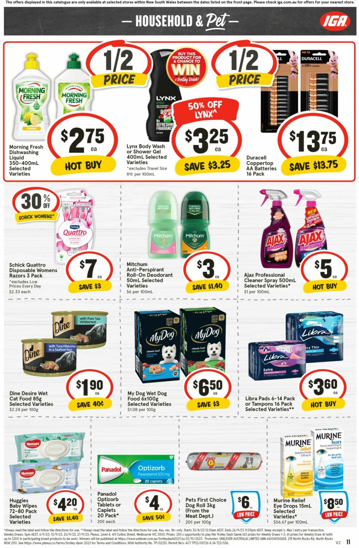 IGA Catalogues from 20 September