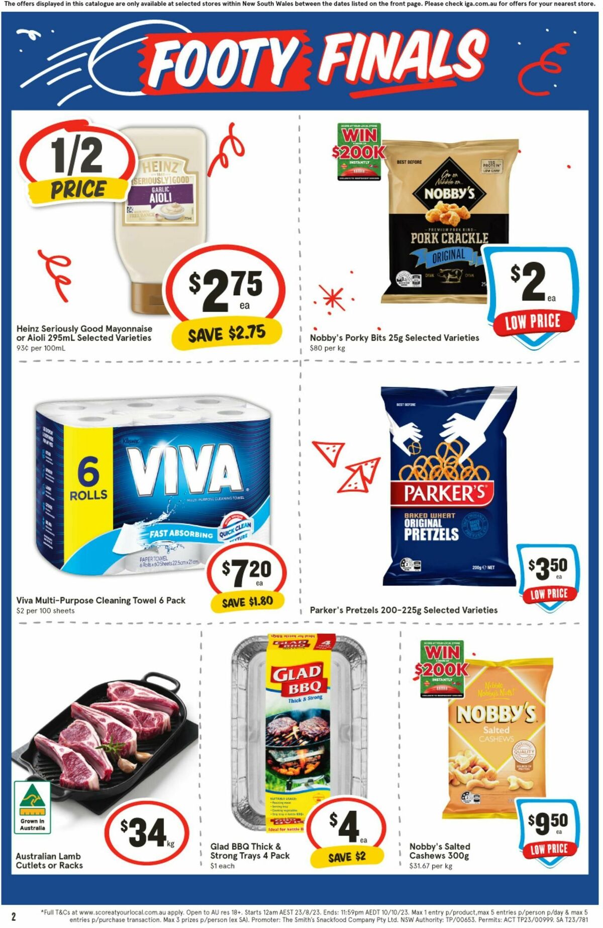 IGA Catalogues from 20 September