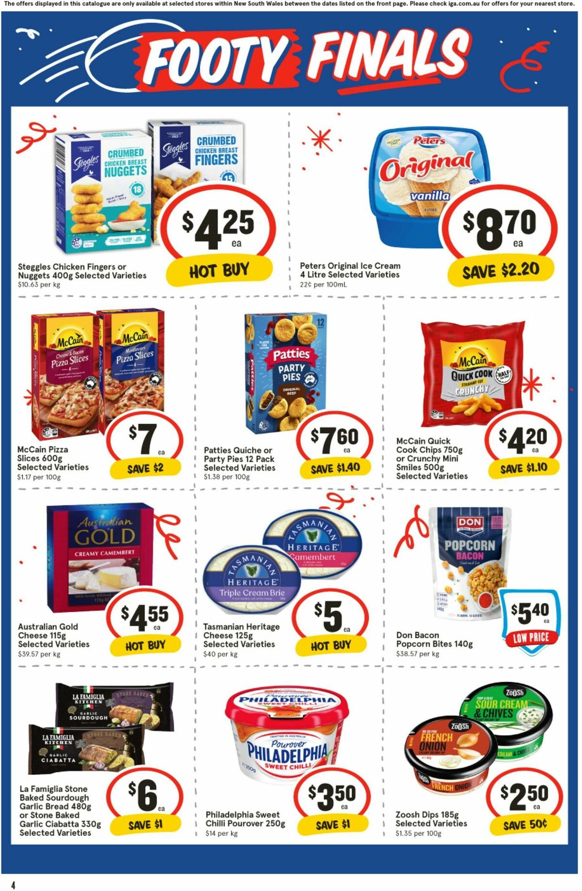 IGA Catalogues from 20 September