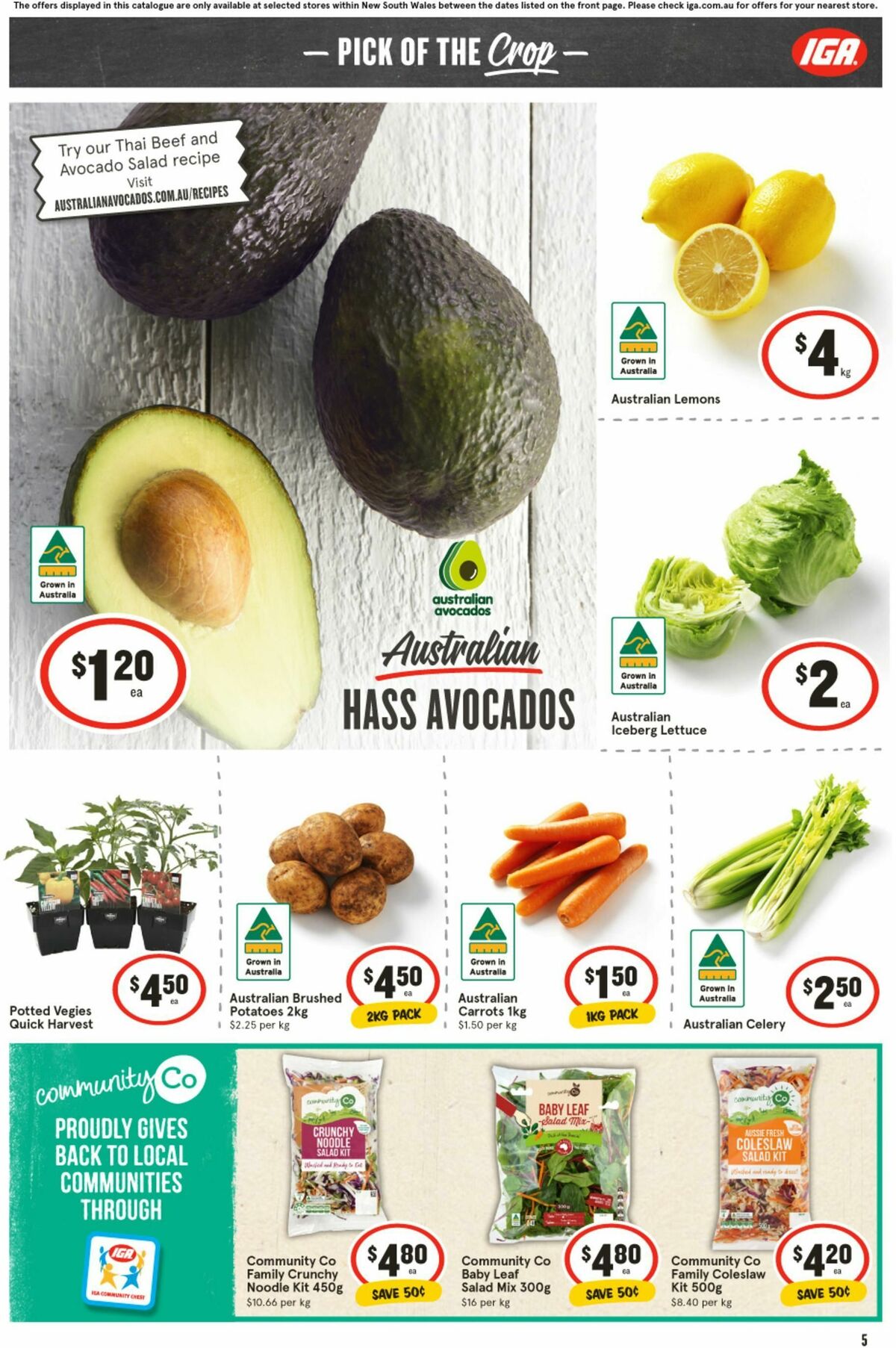 IGA Catalogues from 20 September