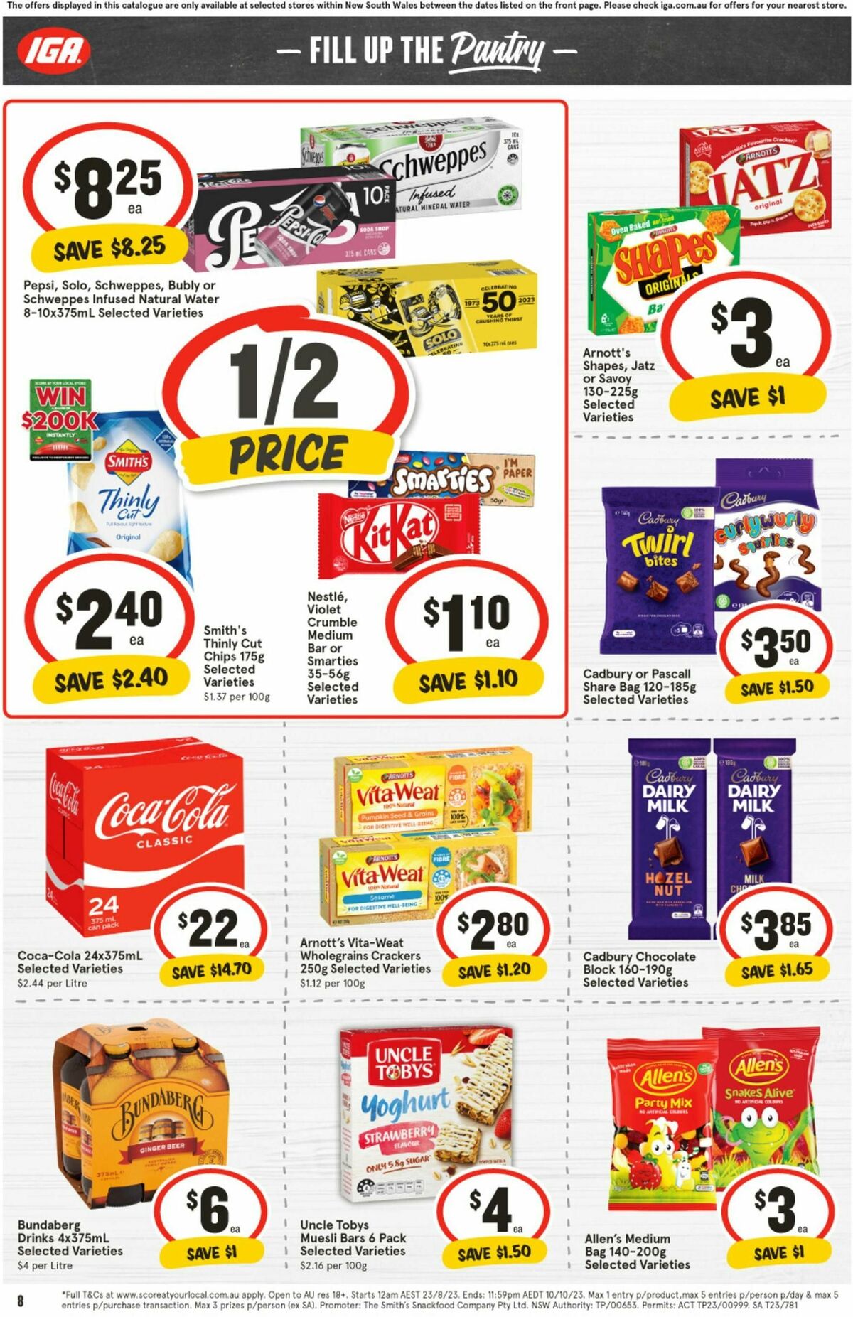 IGA Catalogues from 20 September