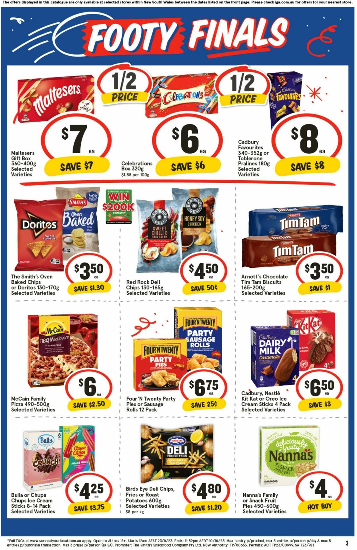 IGA Catalogues from 27 September