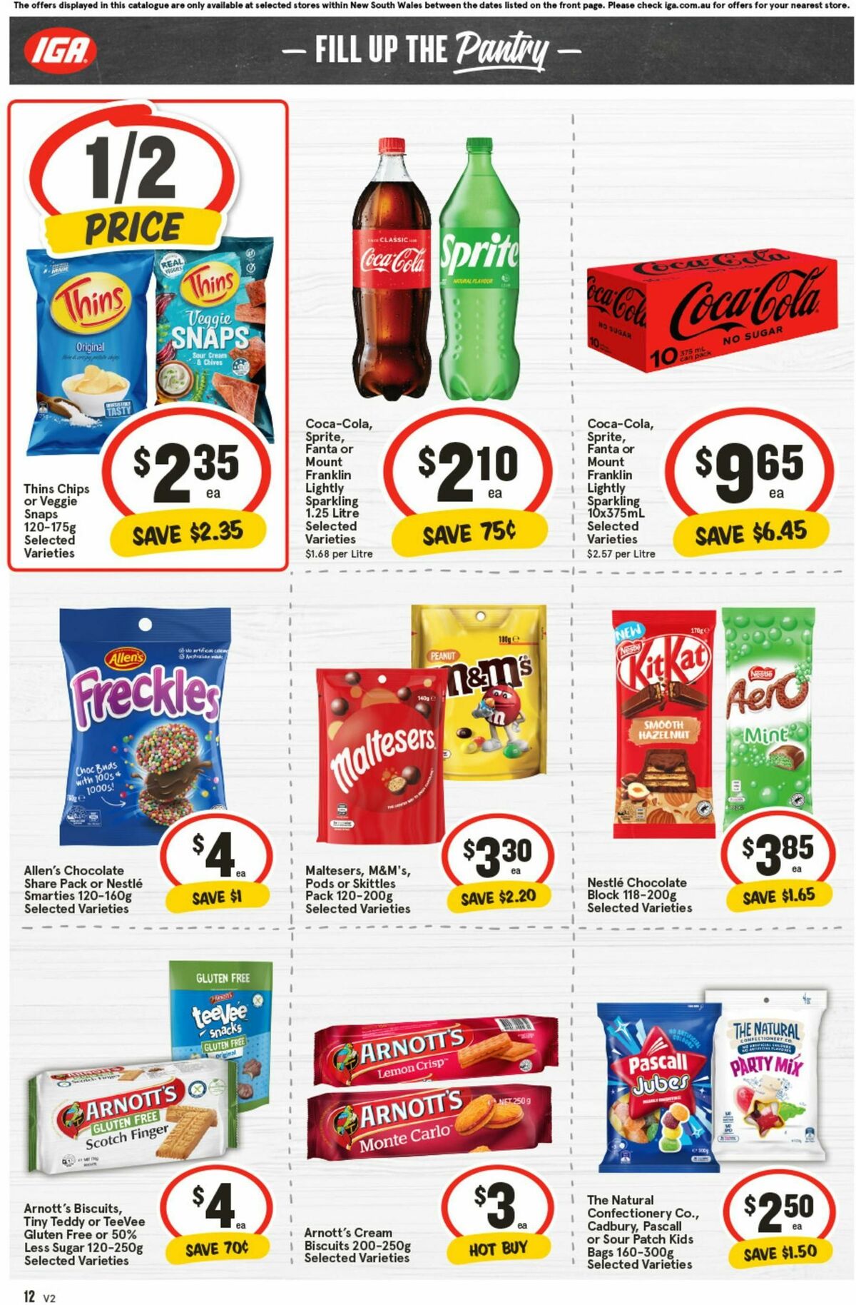 IGA Catalogues from 27 September