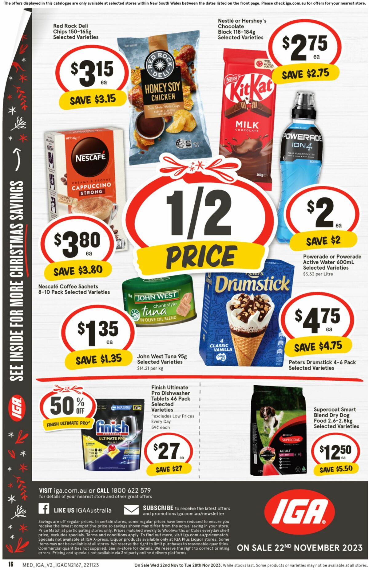 IGA Catalogues from 22 November