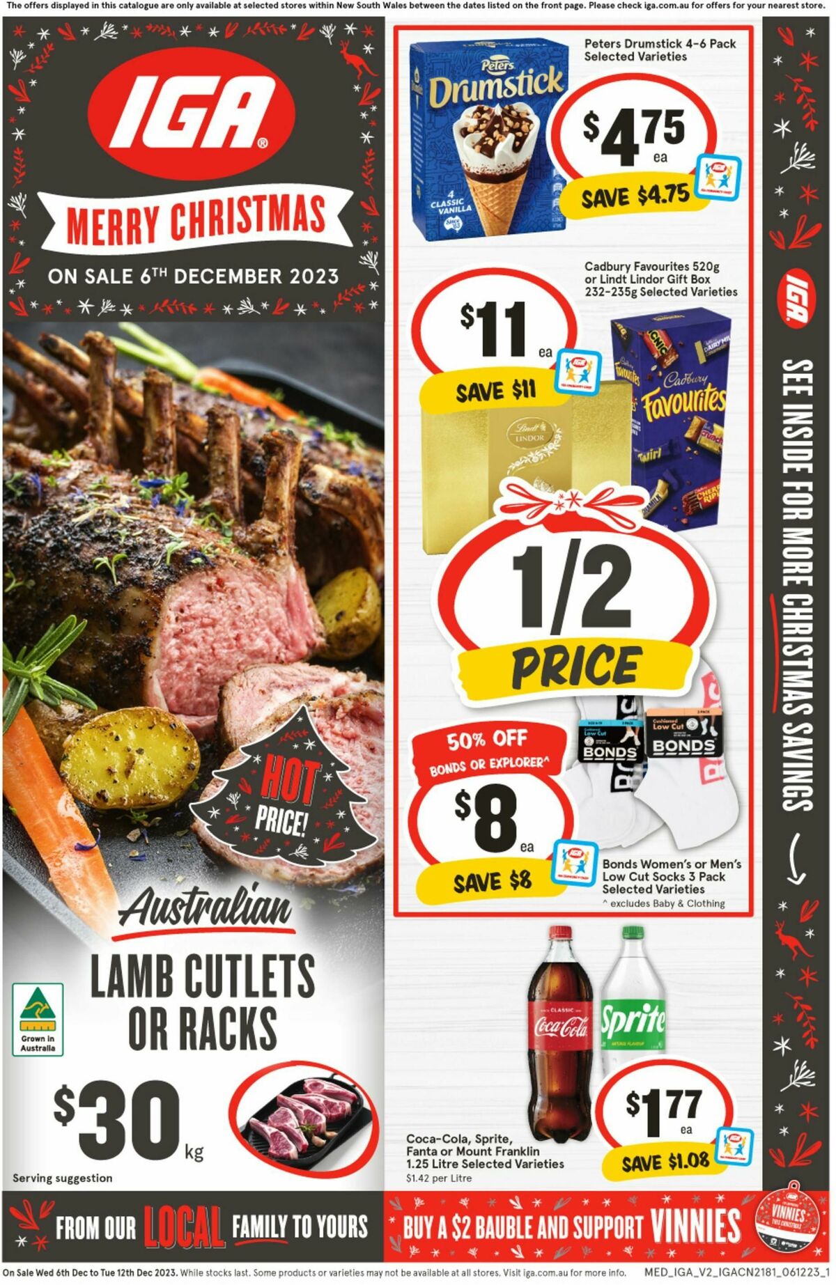 IGA Catalogues from 6 December