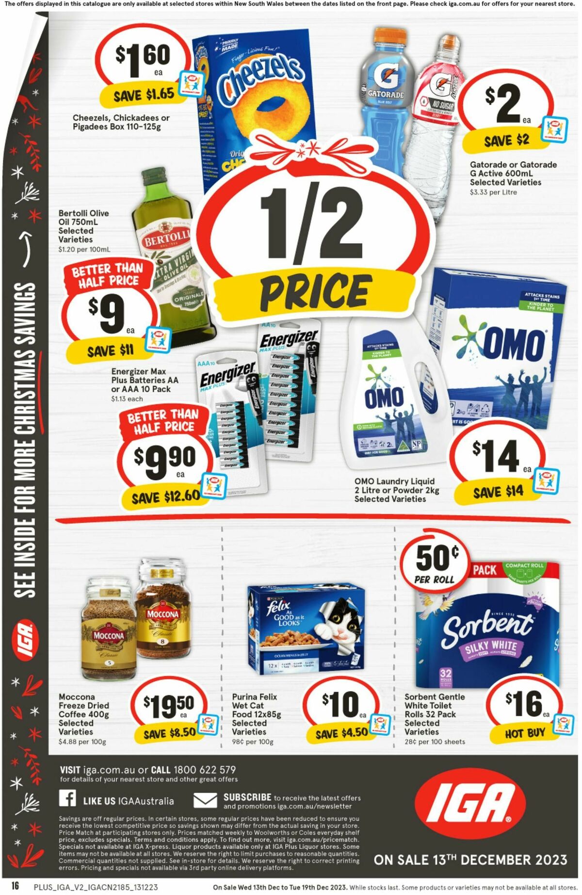 IGA Catalogues from 13 December