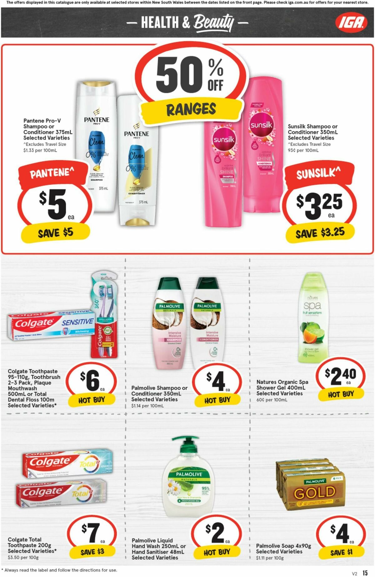 IGA Catalogues from 3 January