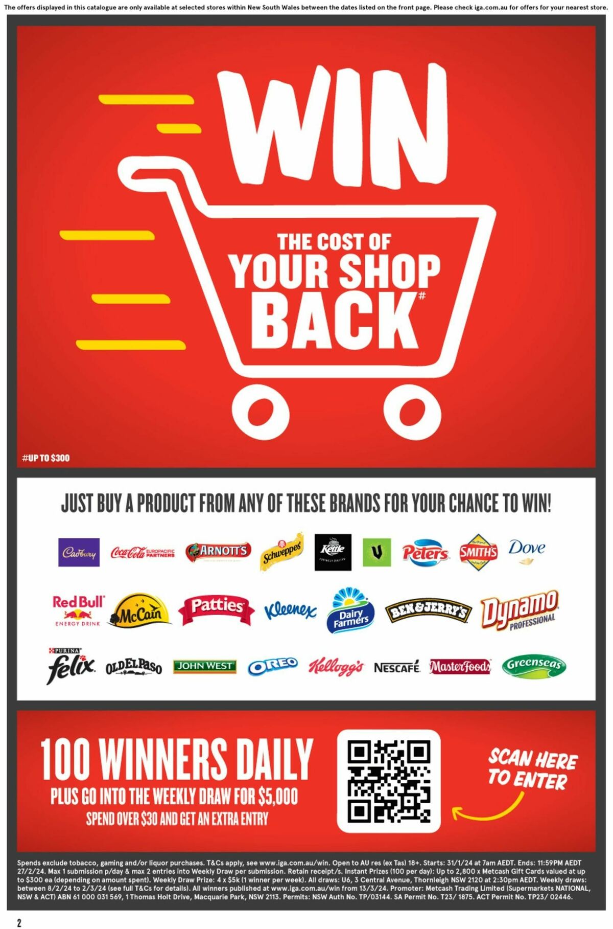 IGA Catalogues from 31 January