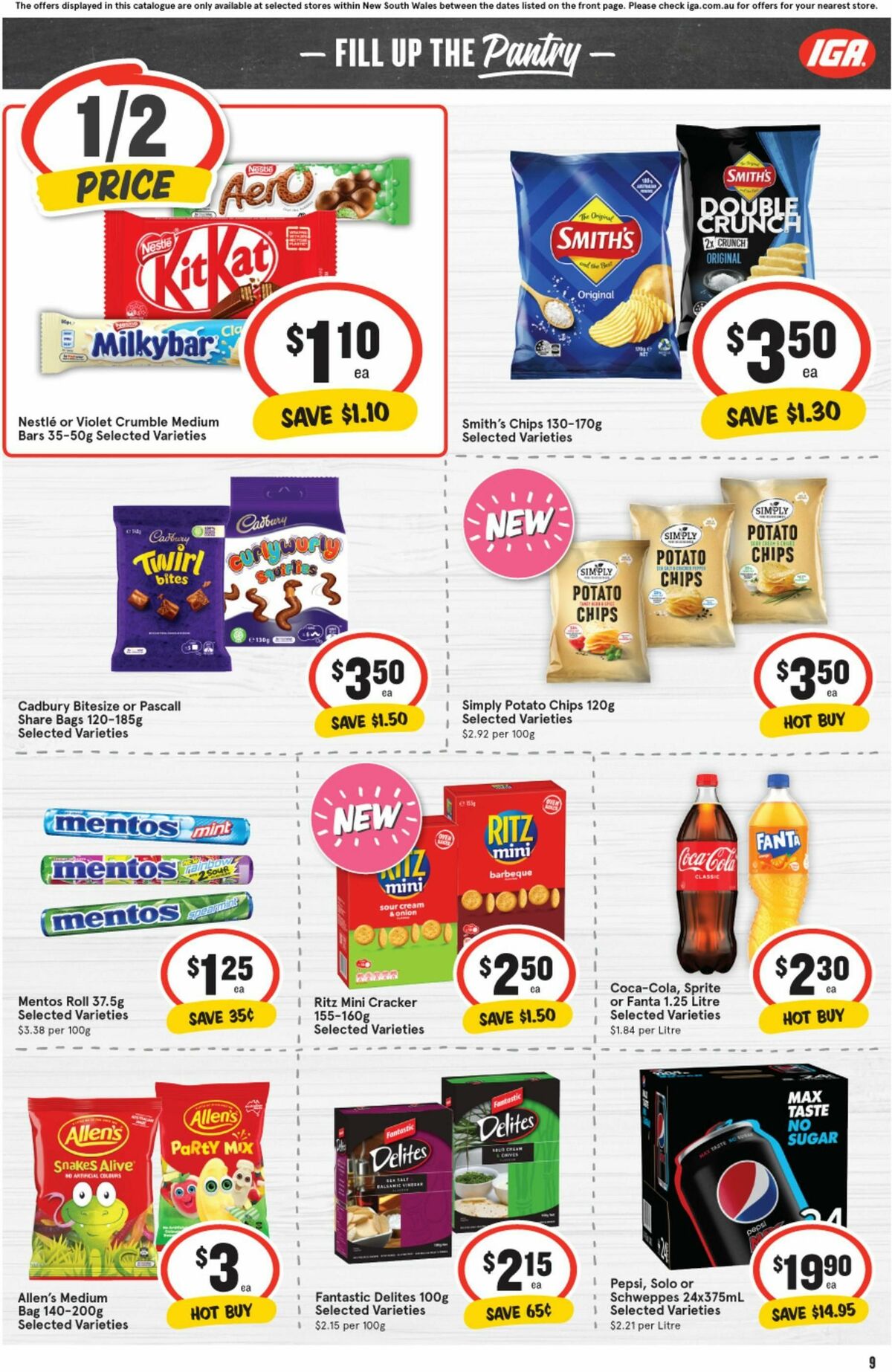 IGA Catalogues from 14 February