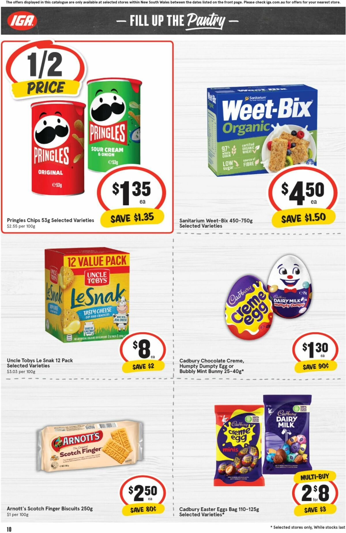 IGA Catalogues from 14 February