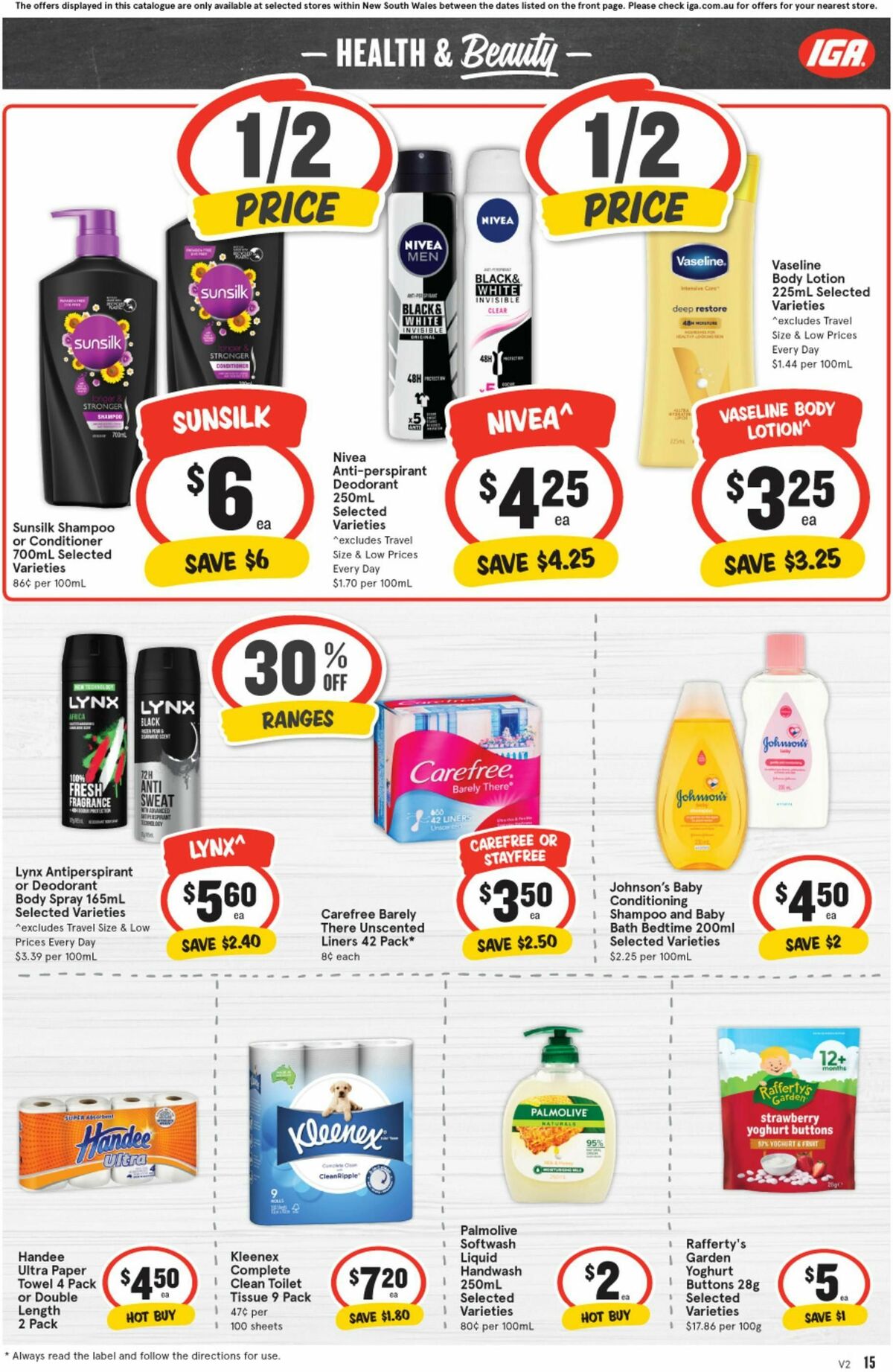 IGA Catalogues from 28 February