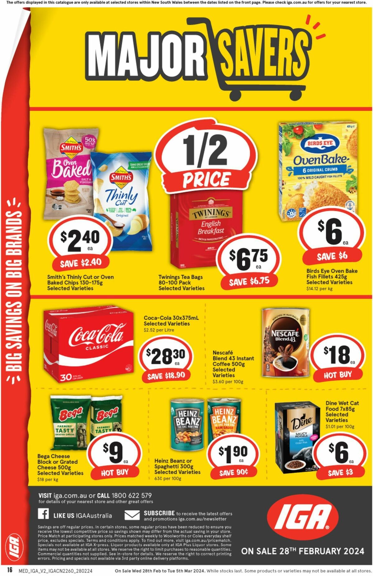 IGA Catalogues from 28 February