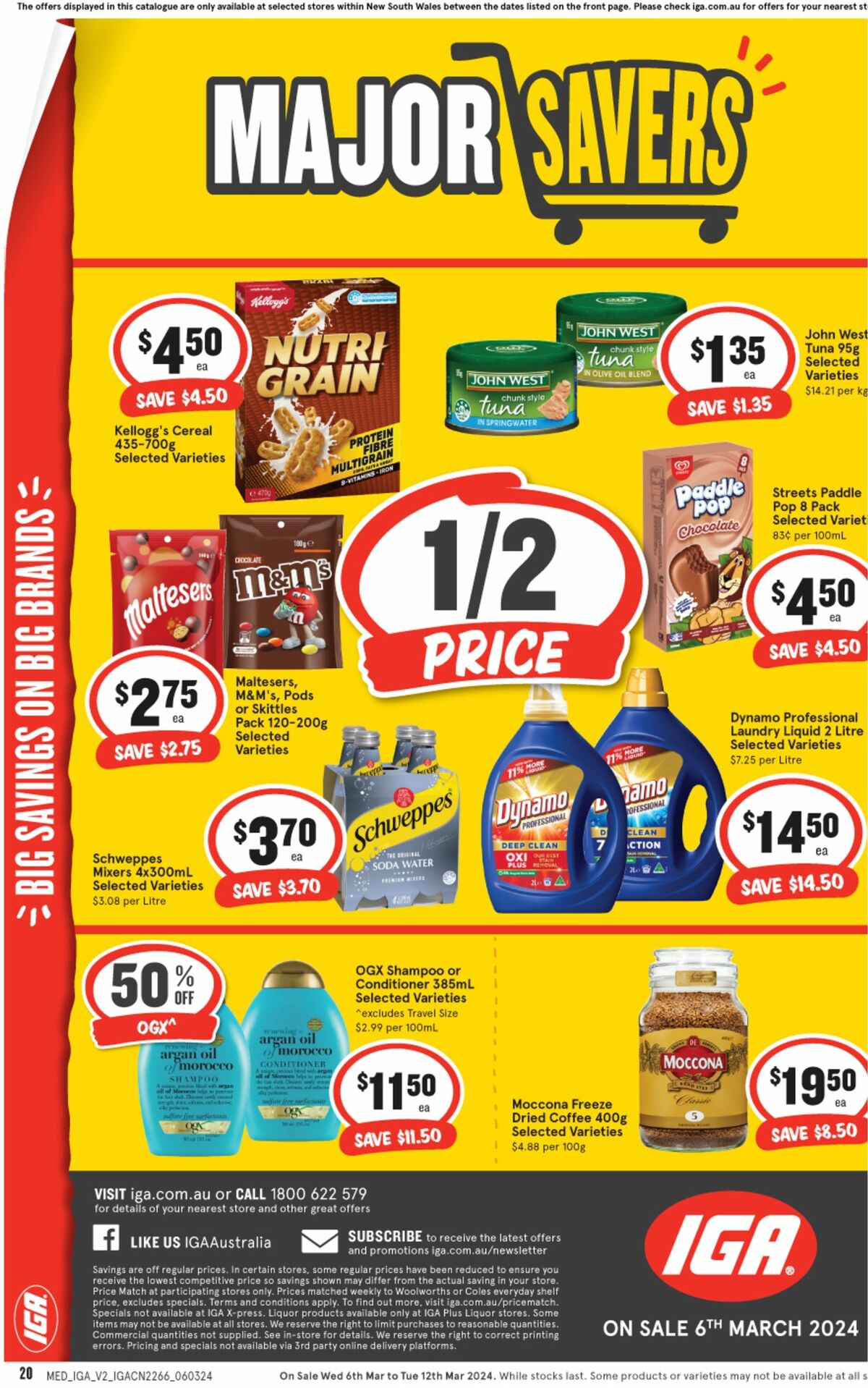 IGA Catalogues from 6 March