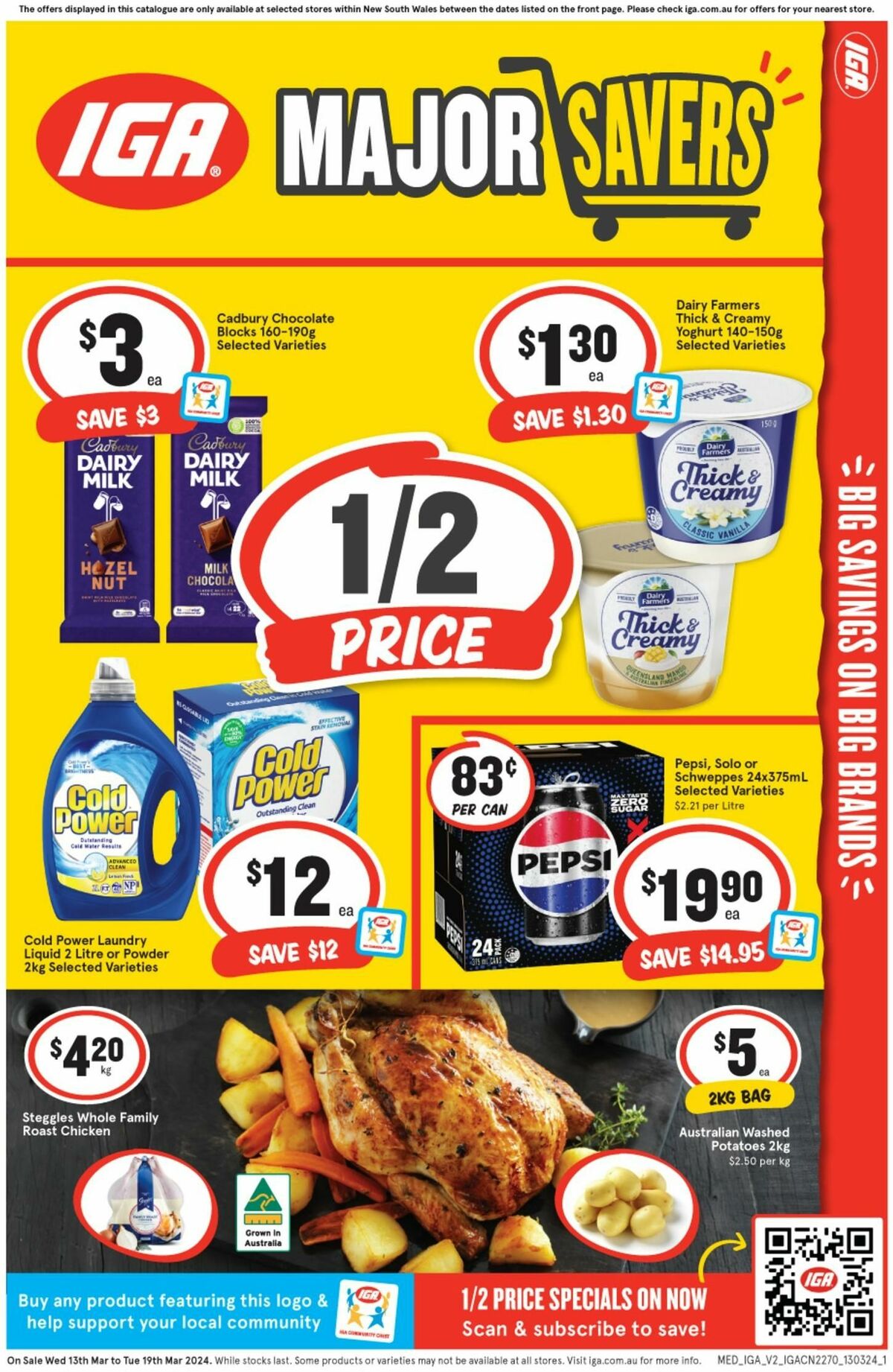 IGA Catalogues from 13 March