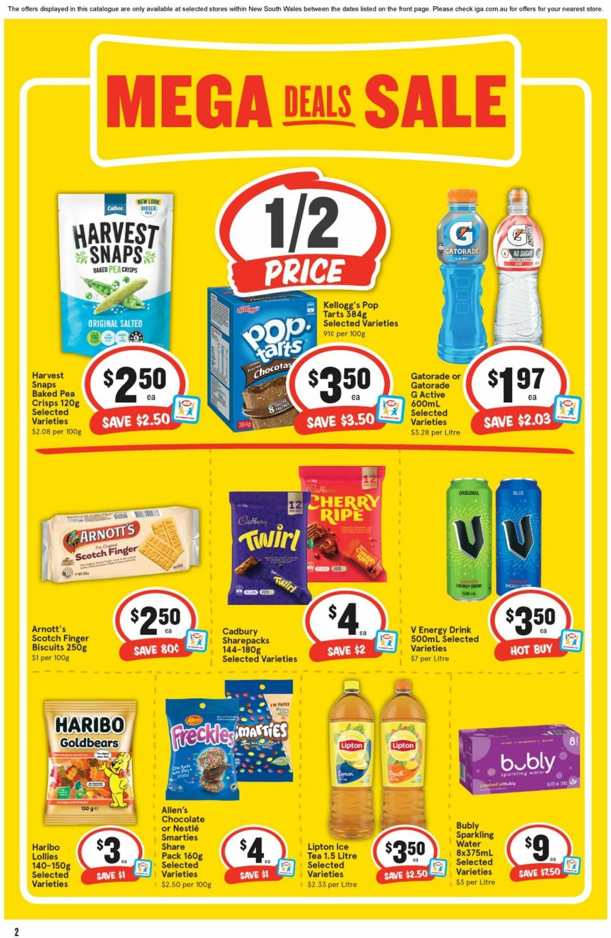 IGA Catalogues from 3 April
