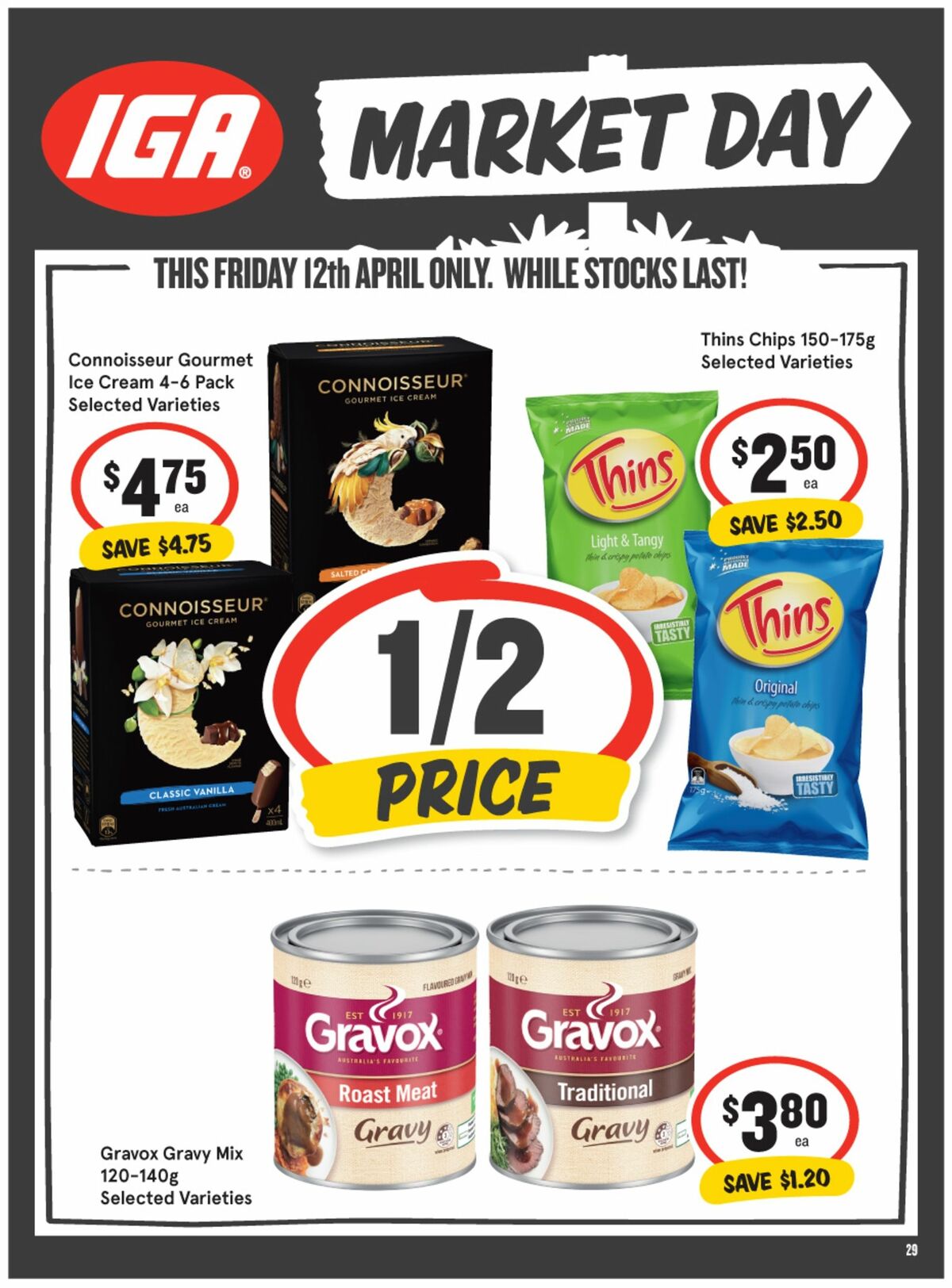 IGA NSW Market Day Catalogues from 12 April