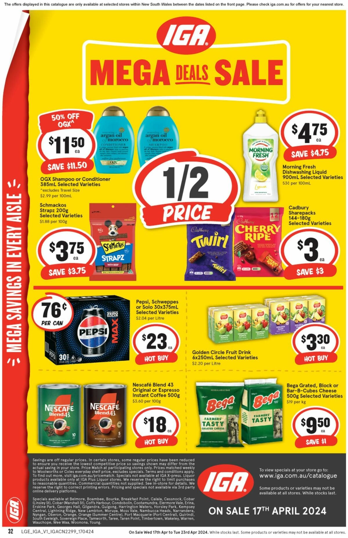 IGA Catalogues from 17 April