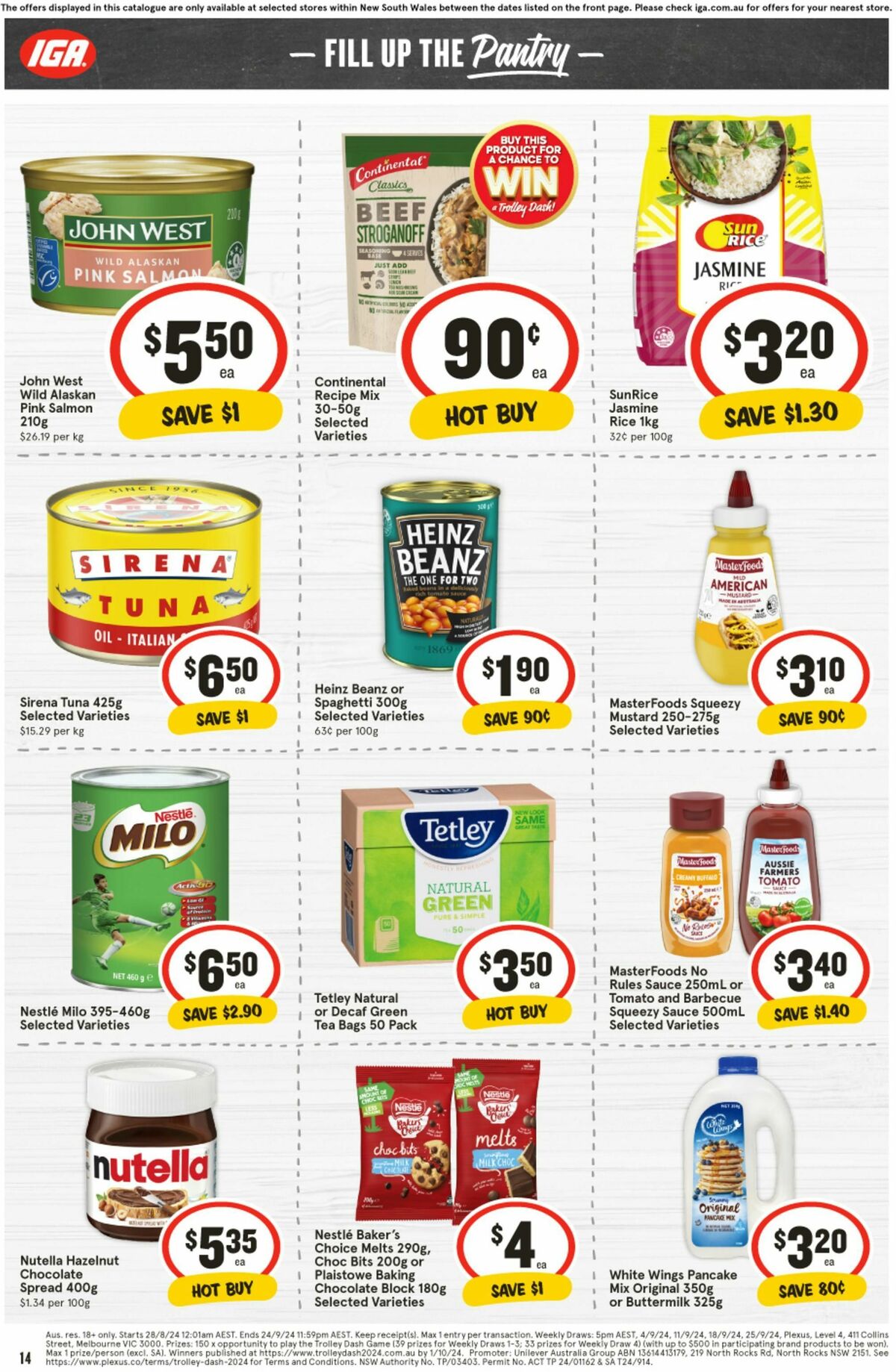 IGA Catalogues from 28 August
