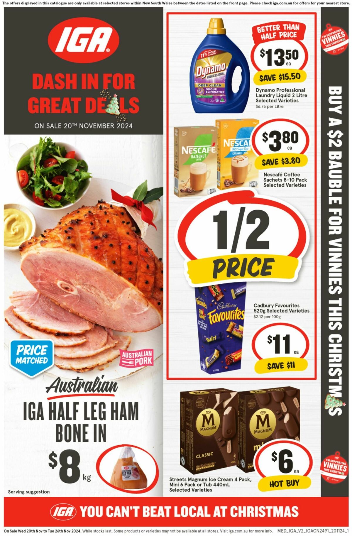 IGA Catalogues from 20 November