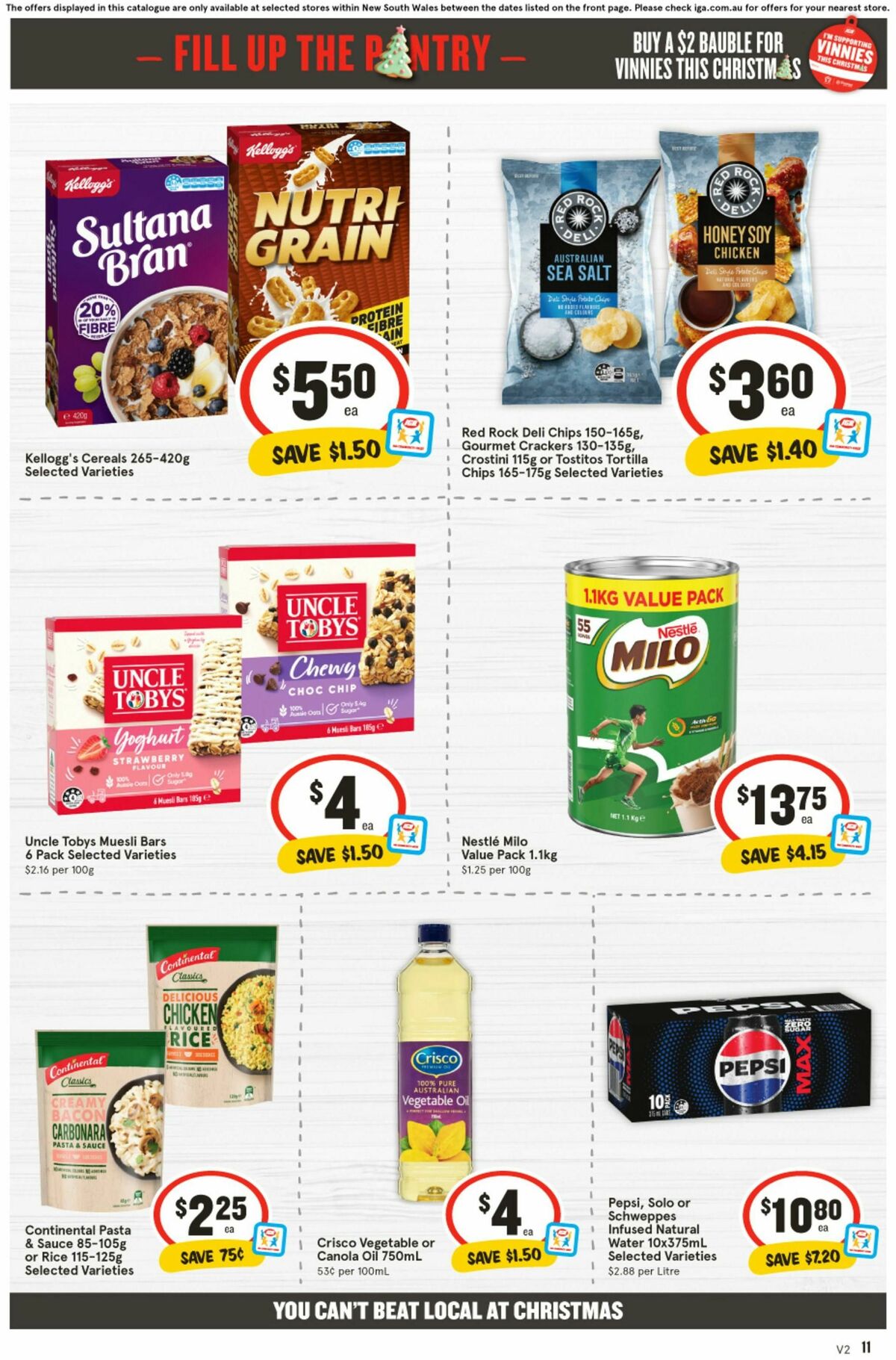 IGA Catalogues from 11 December
